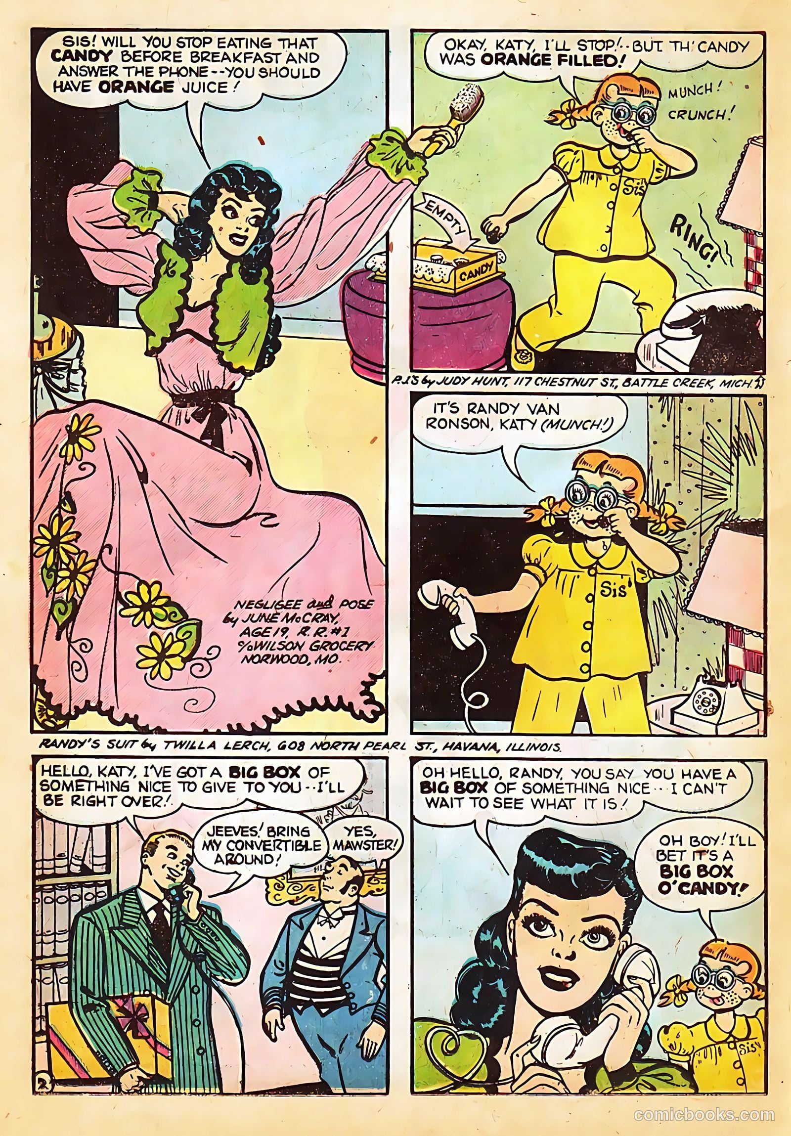 Katy Keene Comics #2 (1950) — page 19 of 38