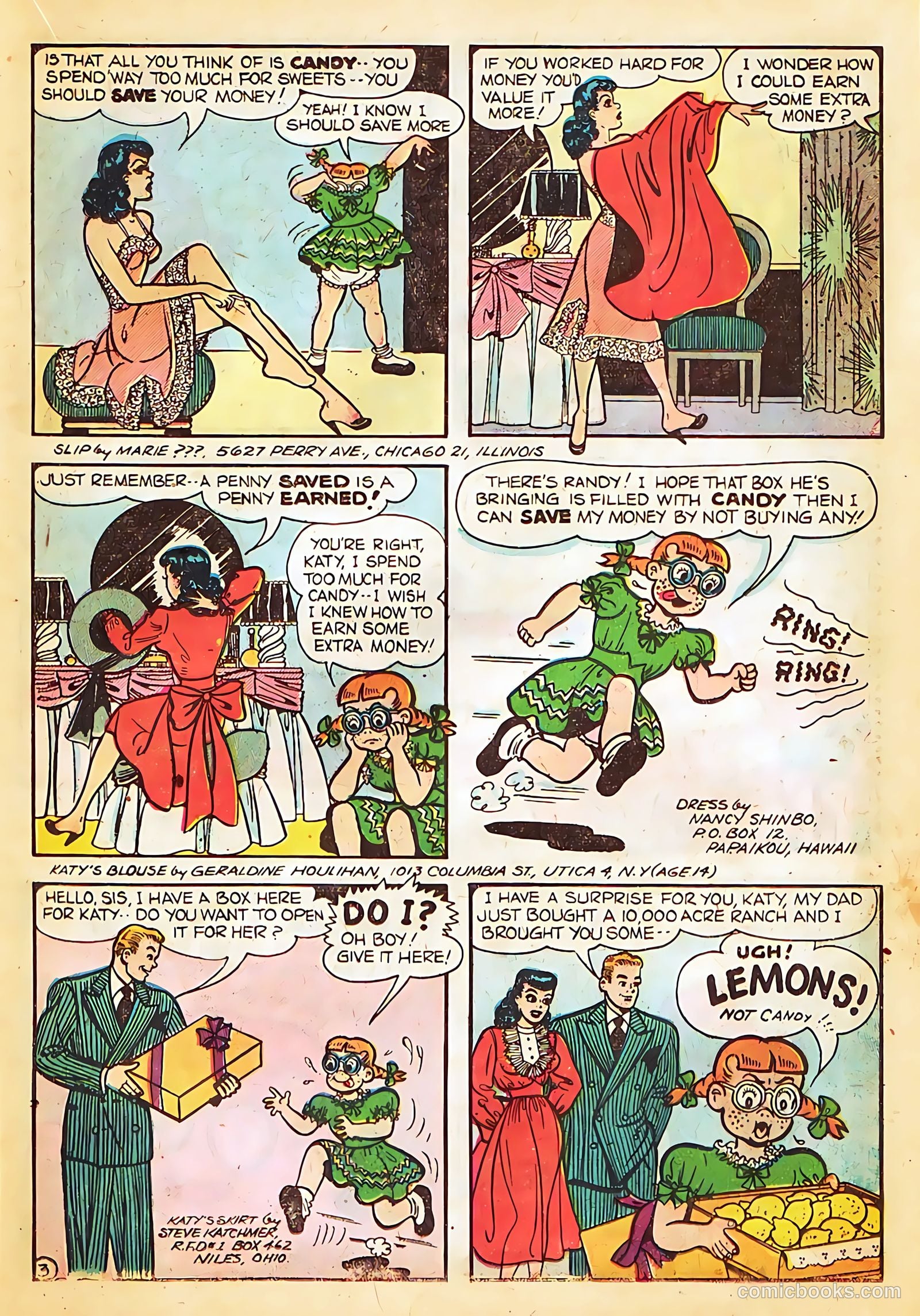 Katy Keene Comics #2 (1950) — page 20 of 38
