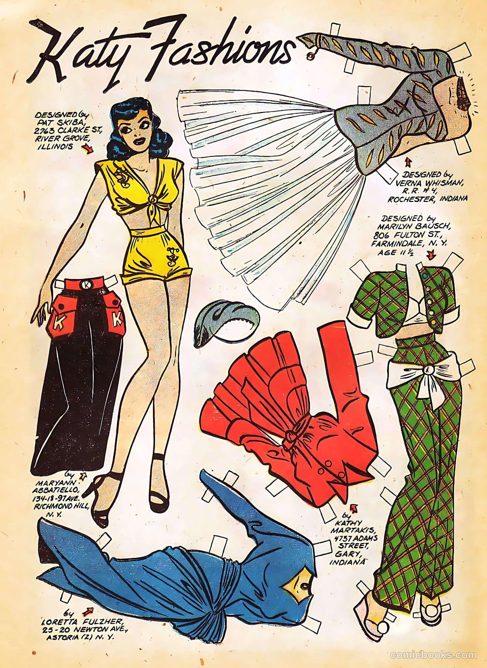 Katy Keene Comics #2 (1950) — page 25 of 38