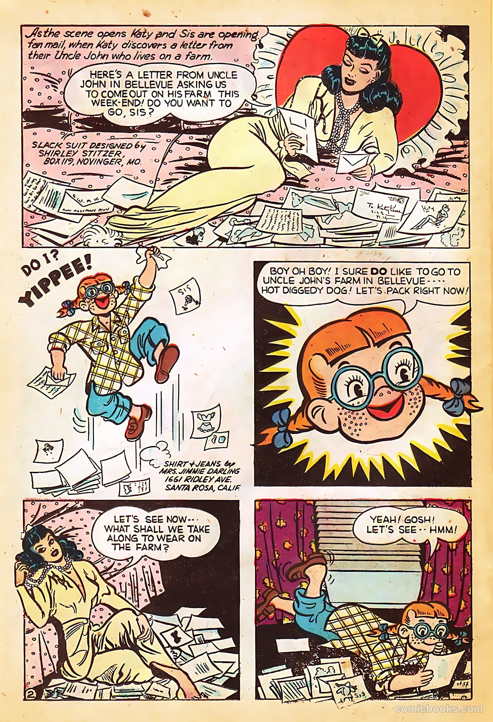 Katy Keene Comics #2 (1950) — page 27 of 38
