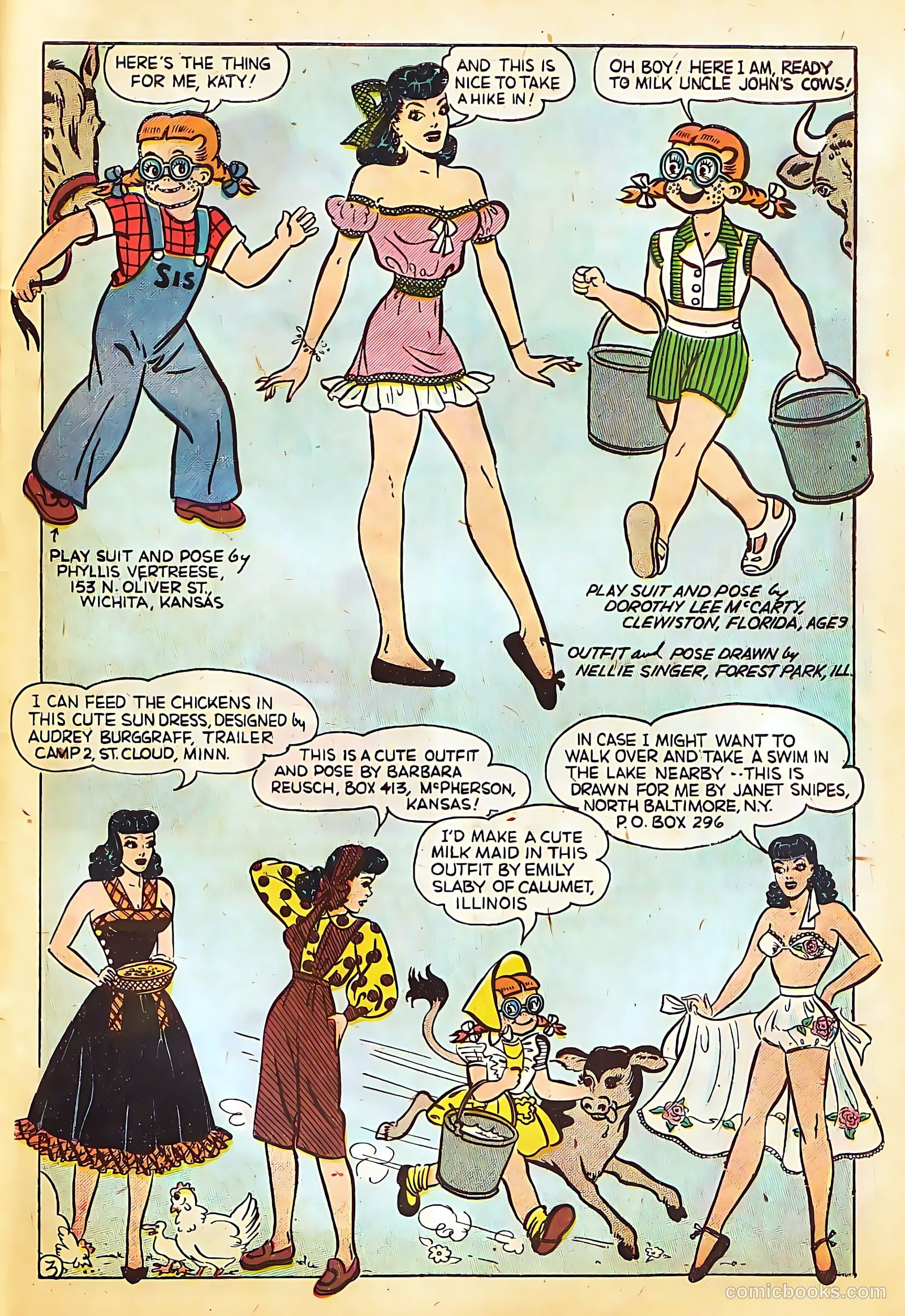 Katy Keene Comics #2 (1950) — page 28 of 38