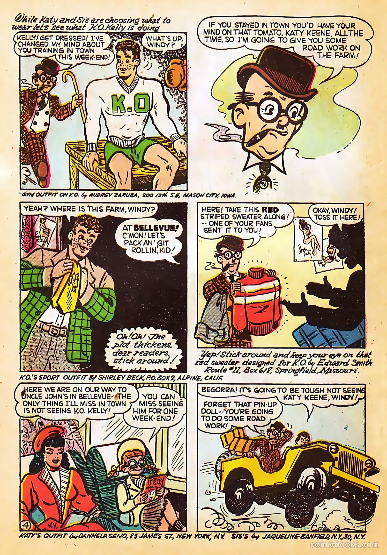 Katy Keene Comics #2 (1950) — page 29 of 38