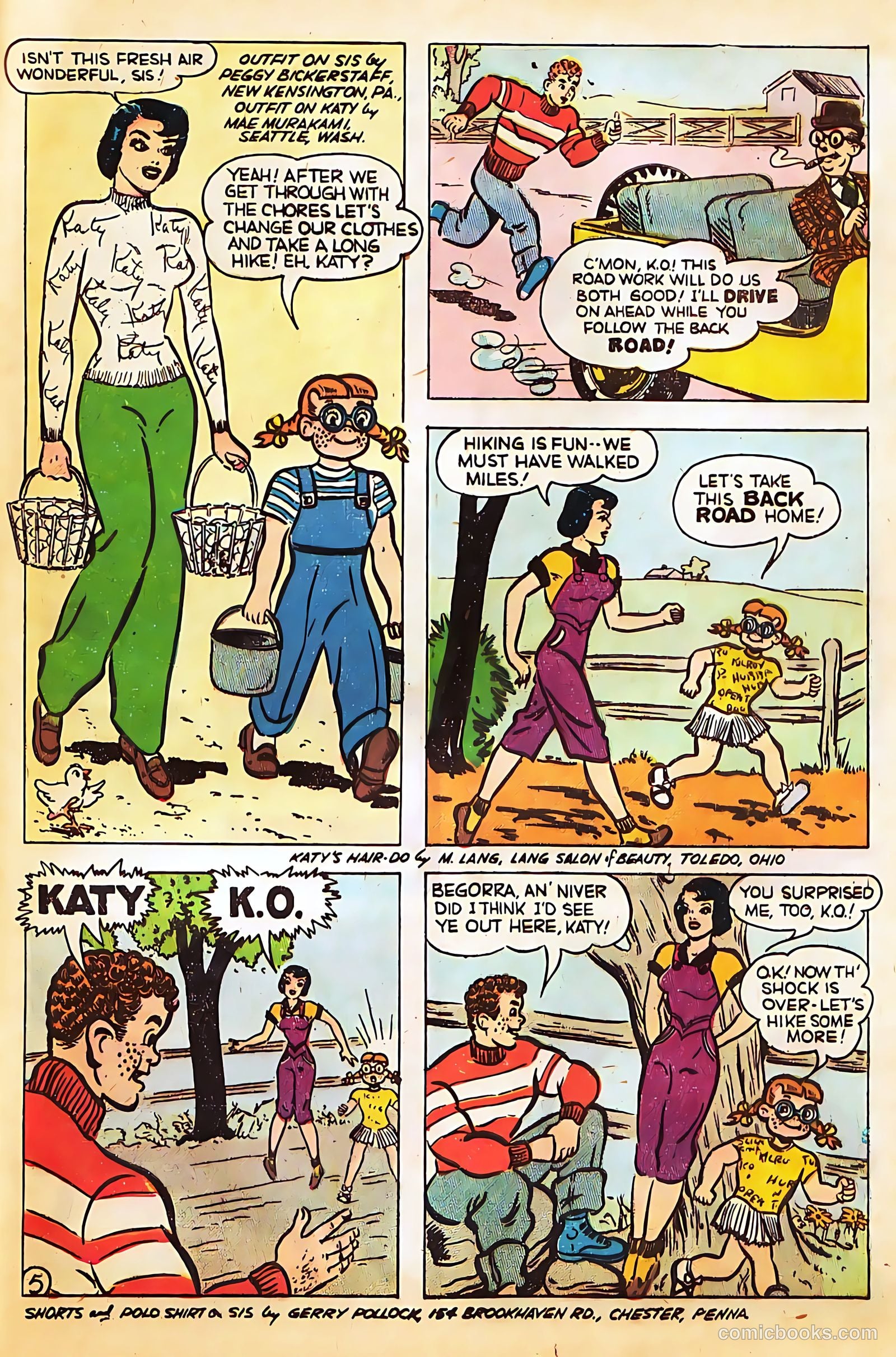 Katy Keene Comics #2 (1950) — page 30 of 38