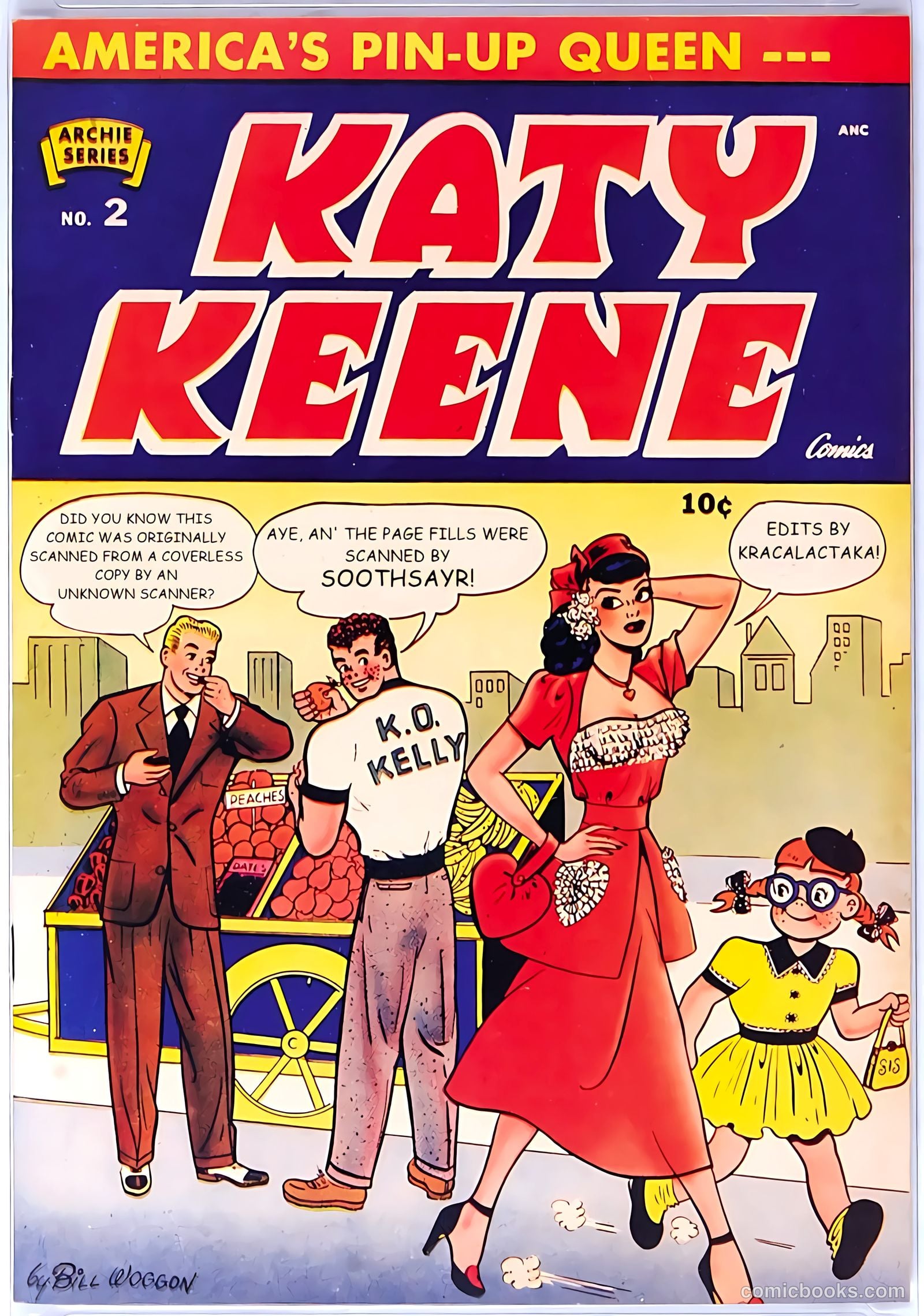 Katy Keene Comics #2 (1950) — page 38 of 38