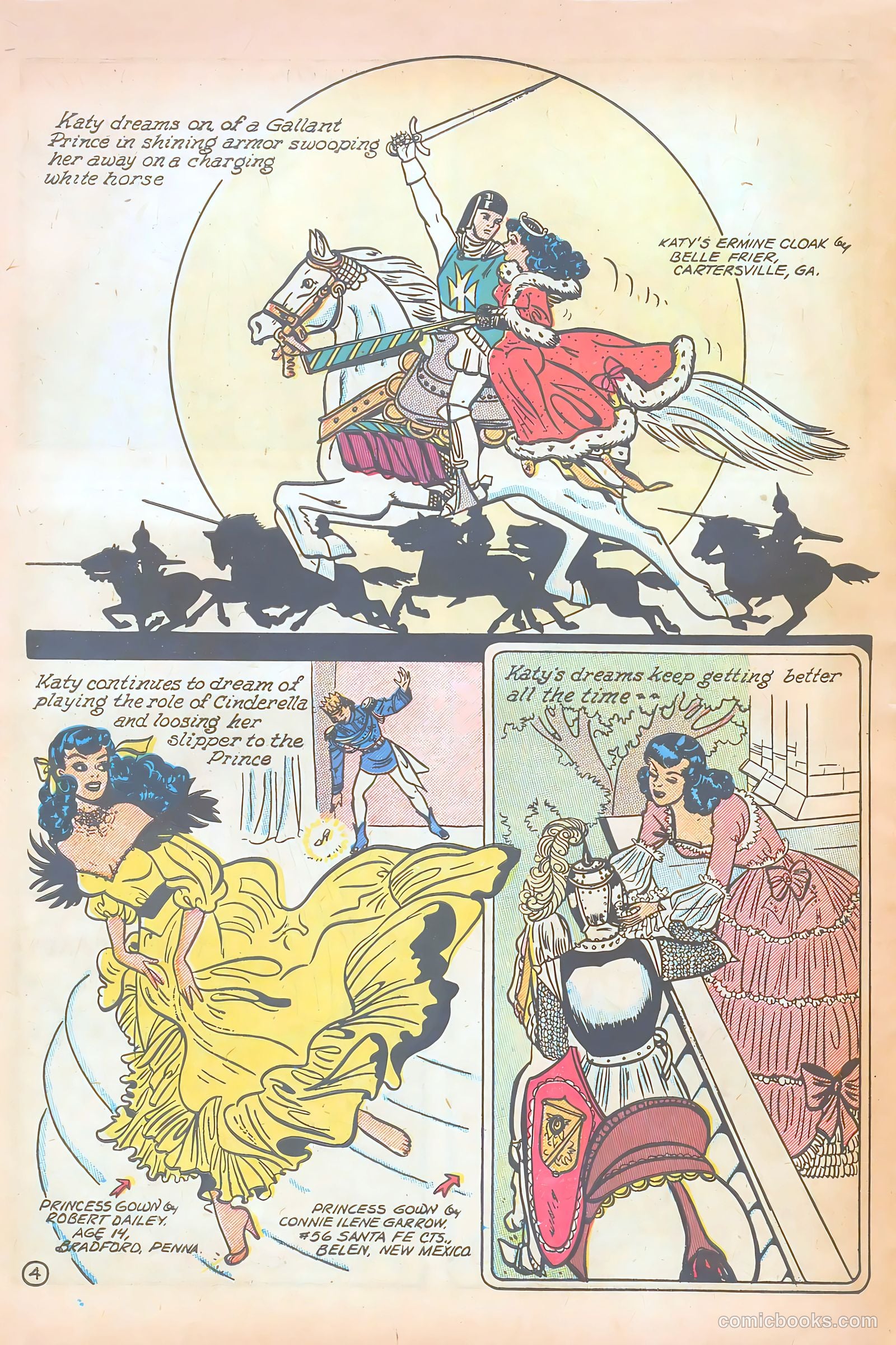 Katy Keene Comics #3 (1951) — page 6 of 36