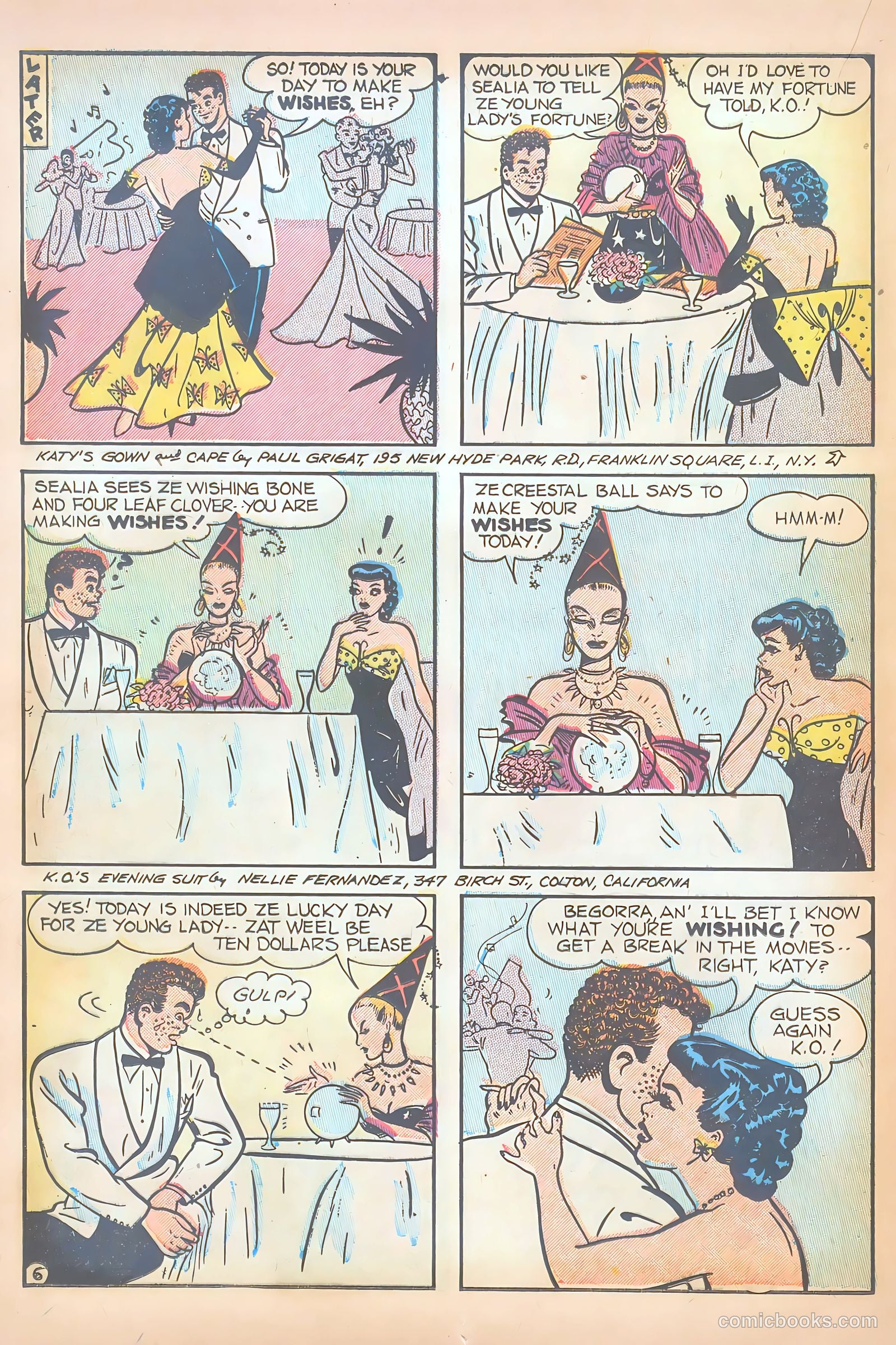 Katy Keene Comics #3 (1951) — page 16 of 36