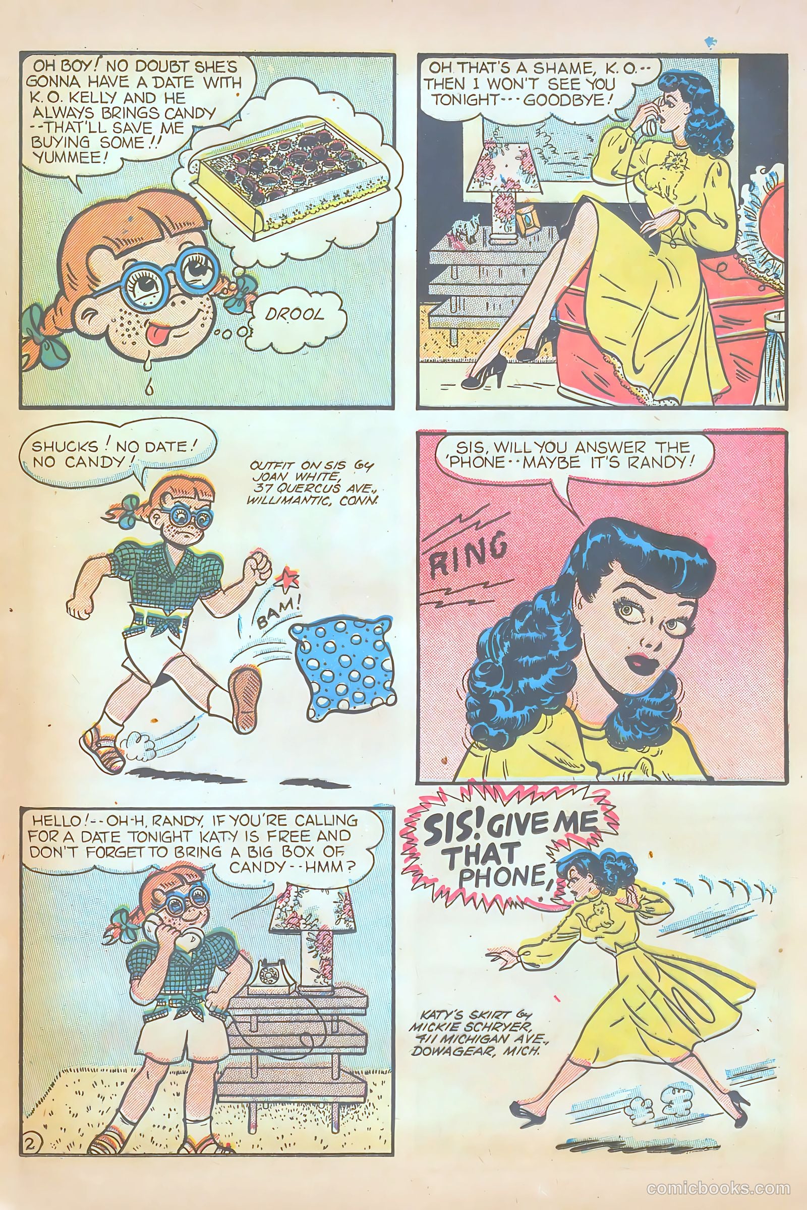 Katy Keene Comics #3 (1951) — page 21 of 36