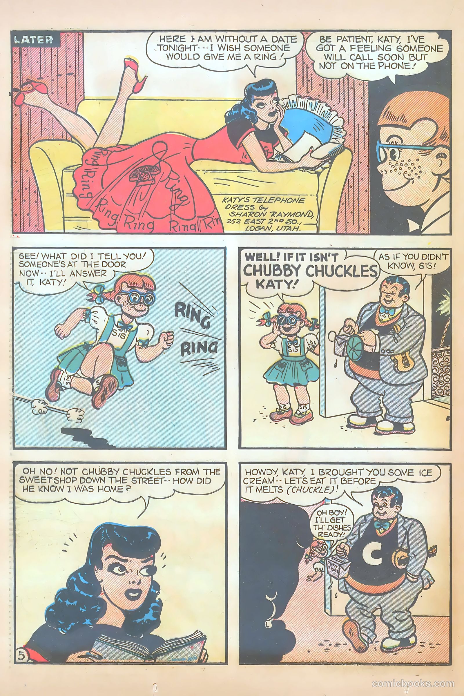 Katy Keene Comics #3 (1951) — page 24 of 36