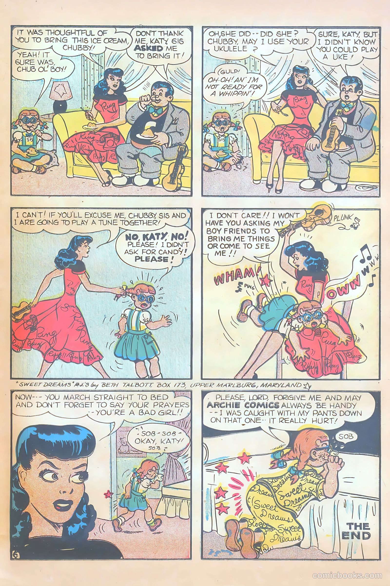 Katy Keene Comics #3 (1951) — page 25 of 36