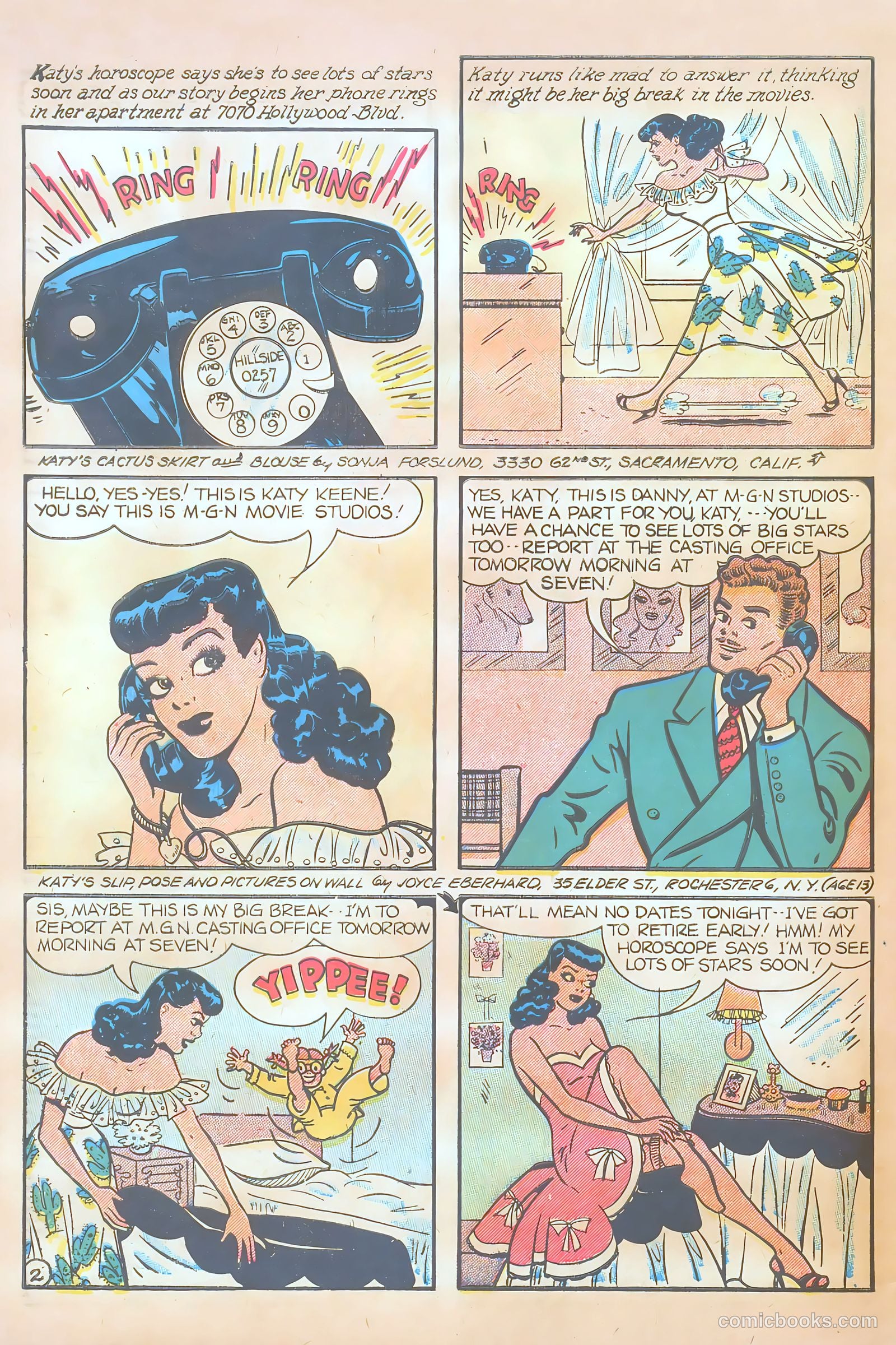 Katy Keene Comics #3 (1951) — page 28 of 36