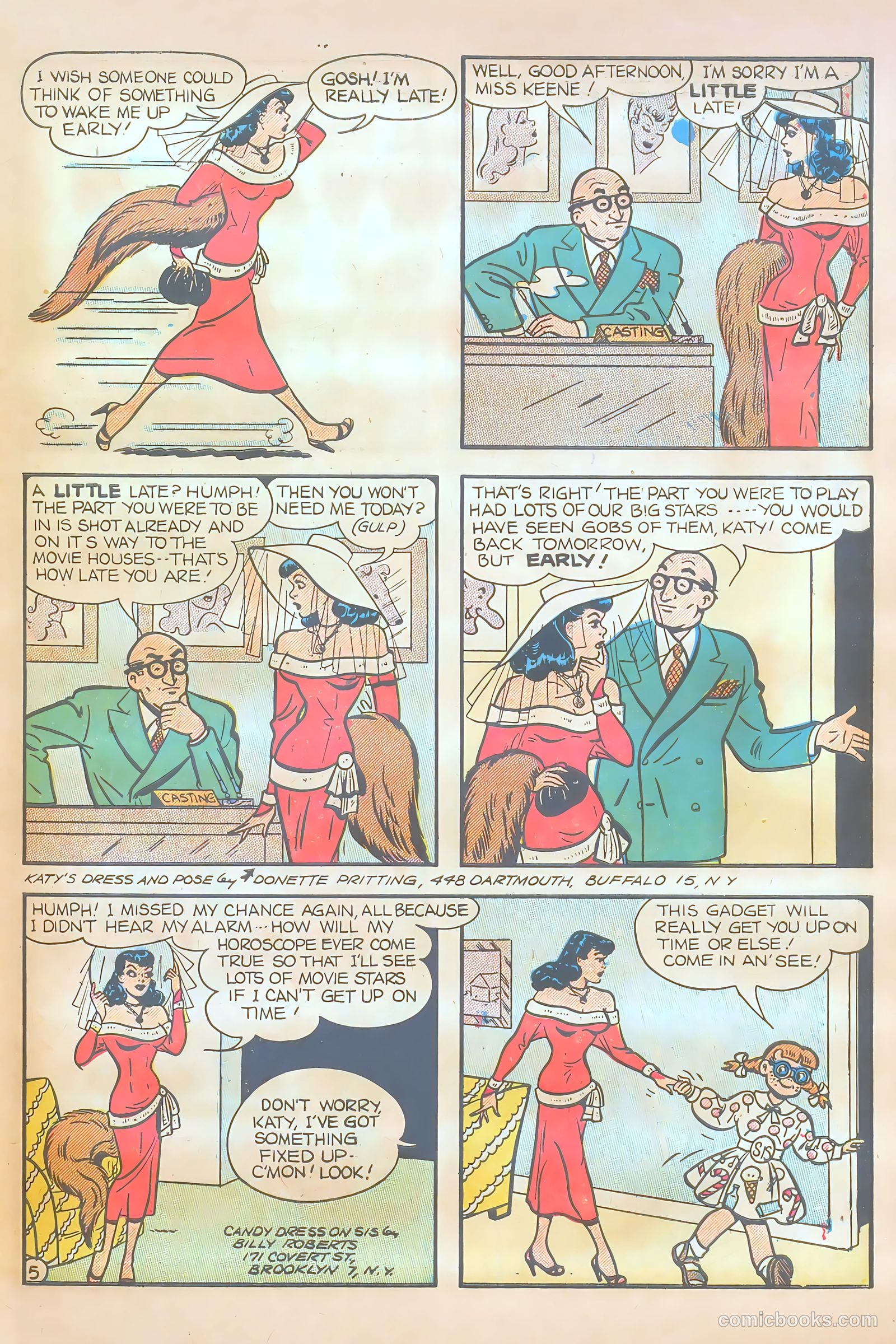 Katy Keene Comics #3 (1951) — page 31 of 36