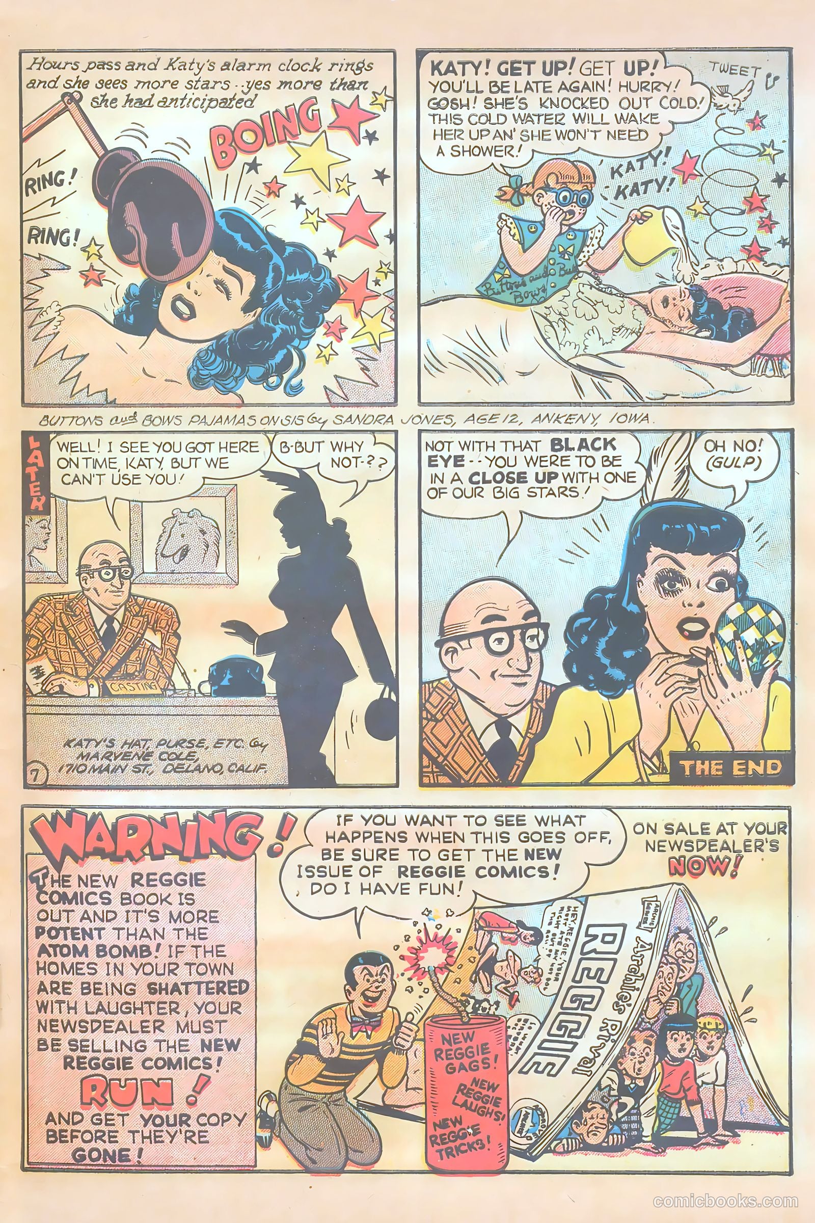 Katy Keene Comics #3 (1951) — page 33 of 36