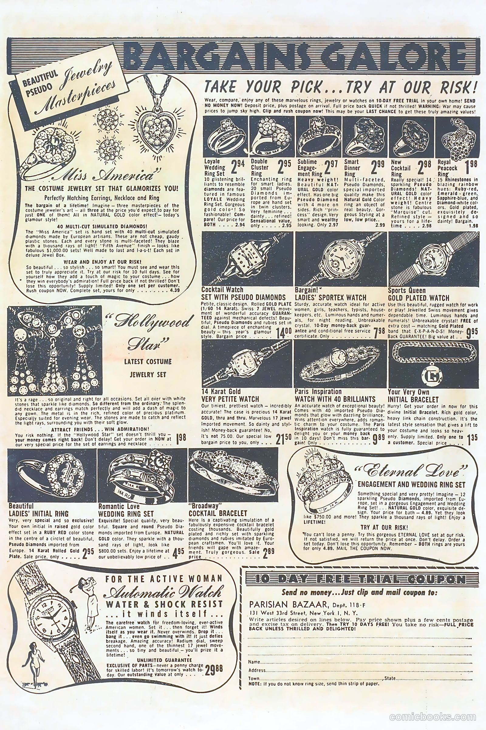 Katy Keene Comics #3 (1951) — page 35 of 36