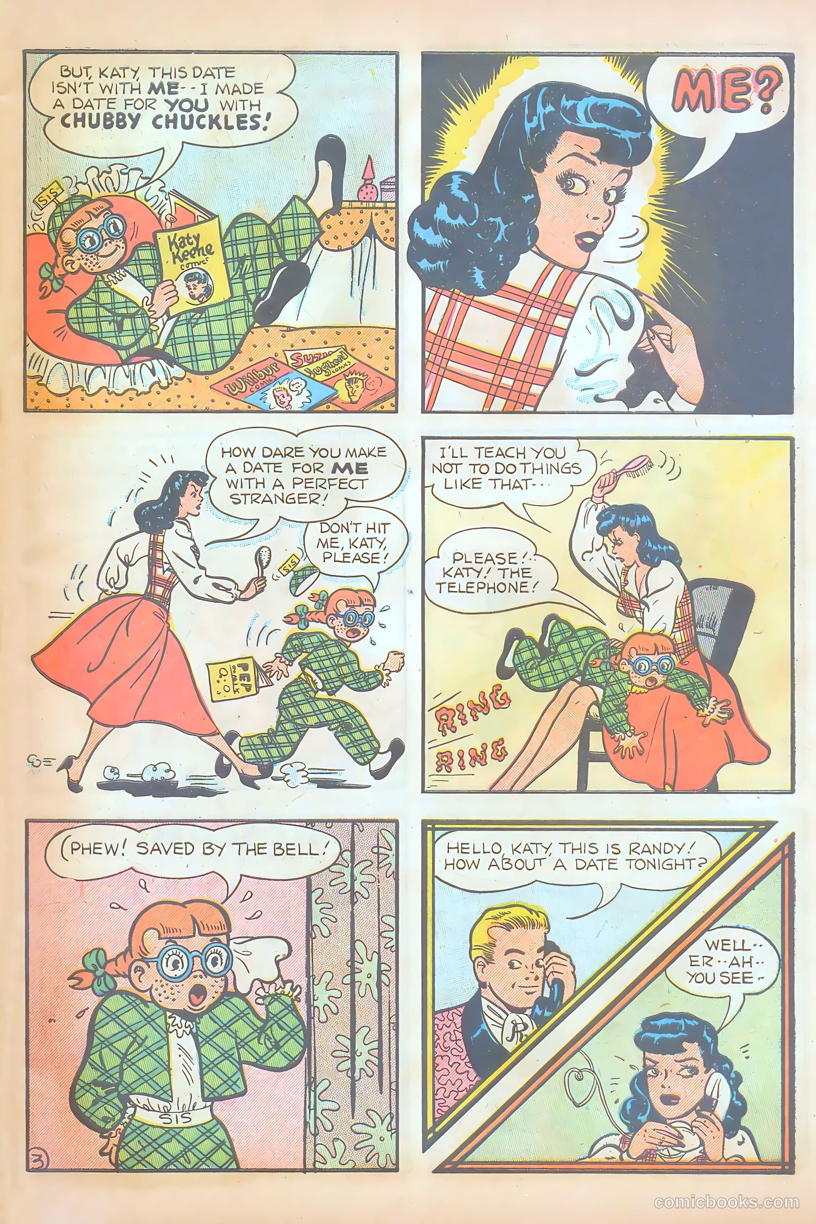 Katy Keene Comics #4 (1951) — page 5 of 36