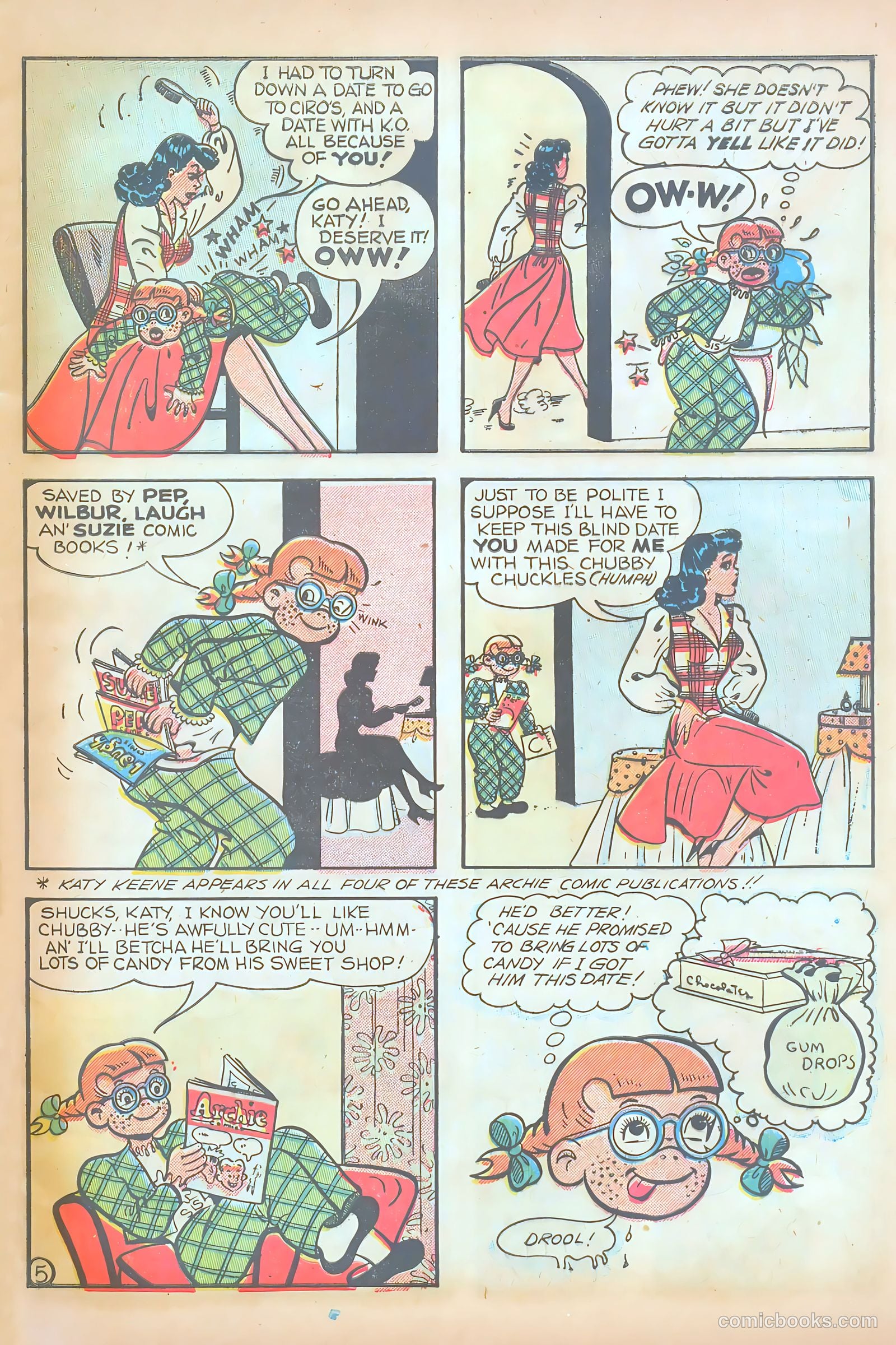 Katy Keene Comics #4 (1951) — page 7 of 36