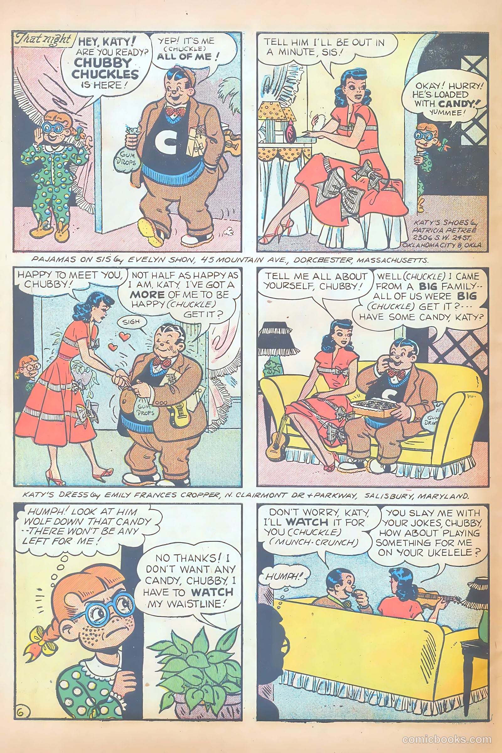 Katy Keene Comics #4 (1951) — page 8 of 36