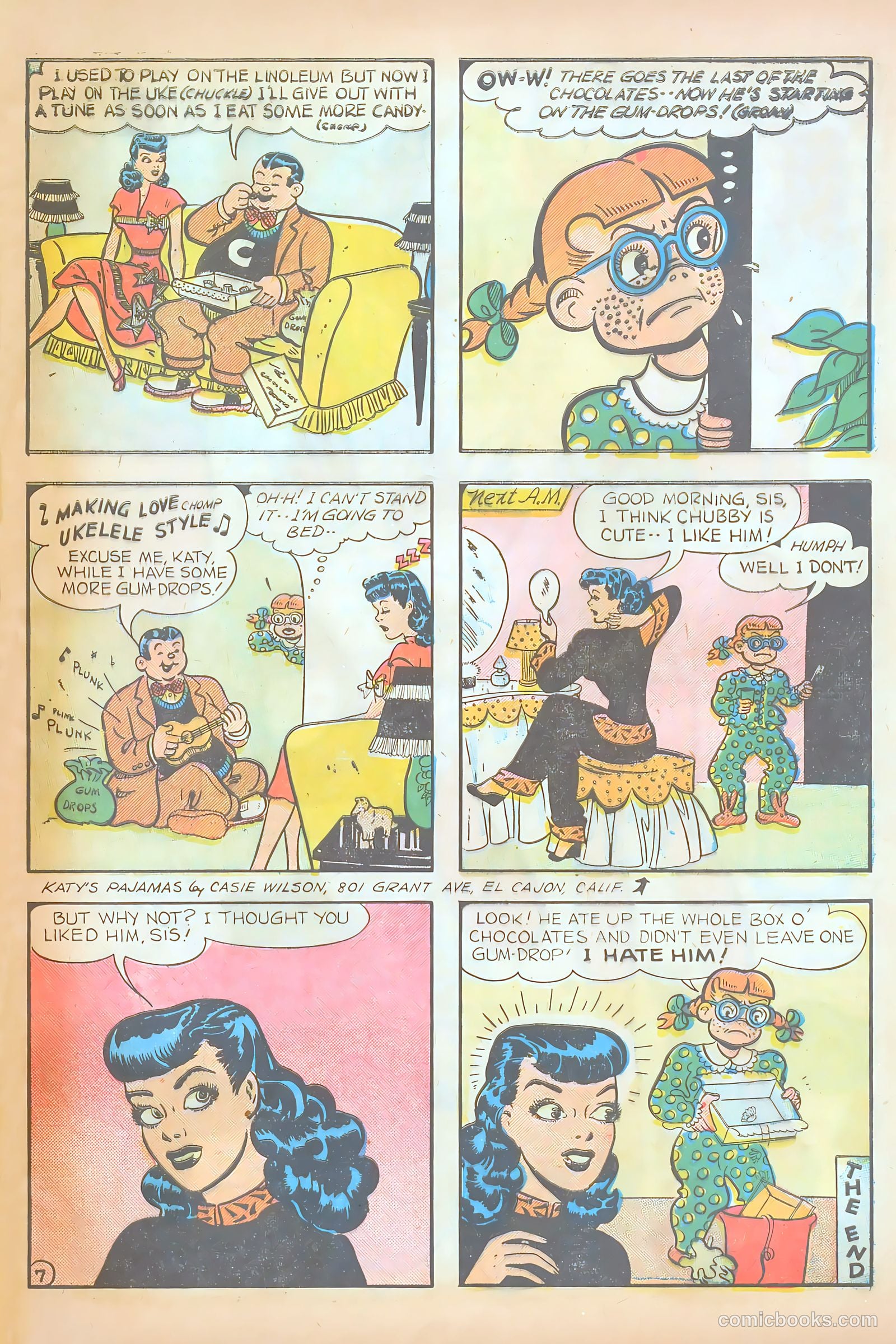Katy Keene Comics #4 (1951) — page 9 of 36
