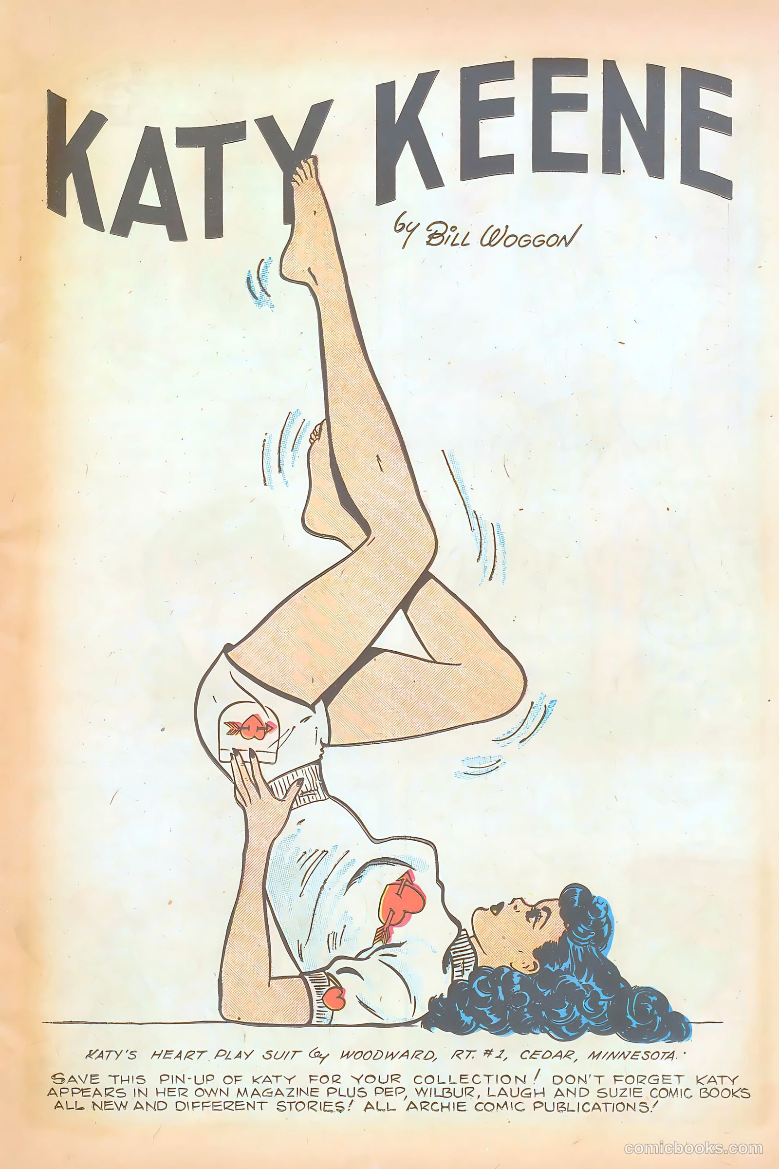 Katy Keene Comics #4 (1951) — page 11 of 36
