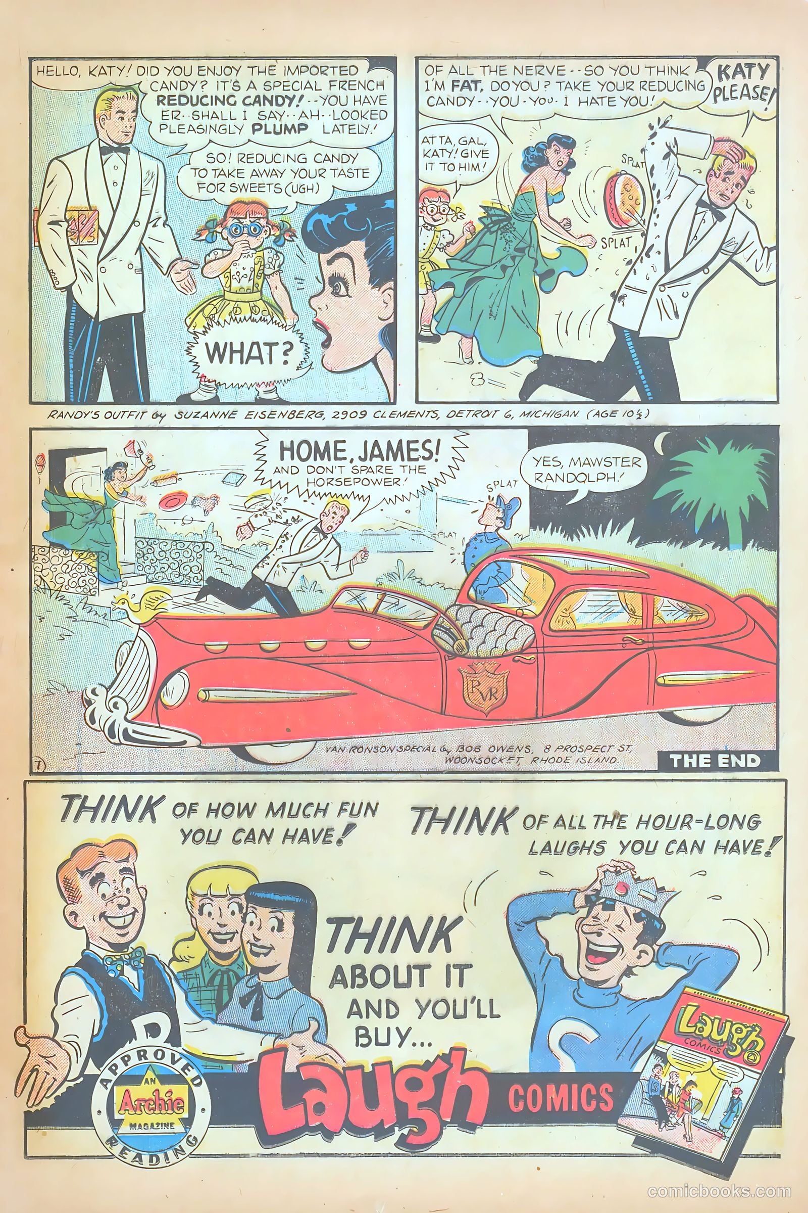 Katy Keene Comics #4 (1951) — page 17 of 36