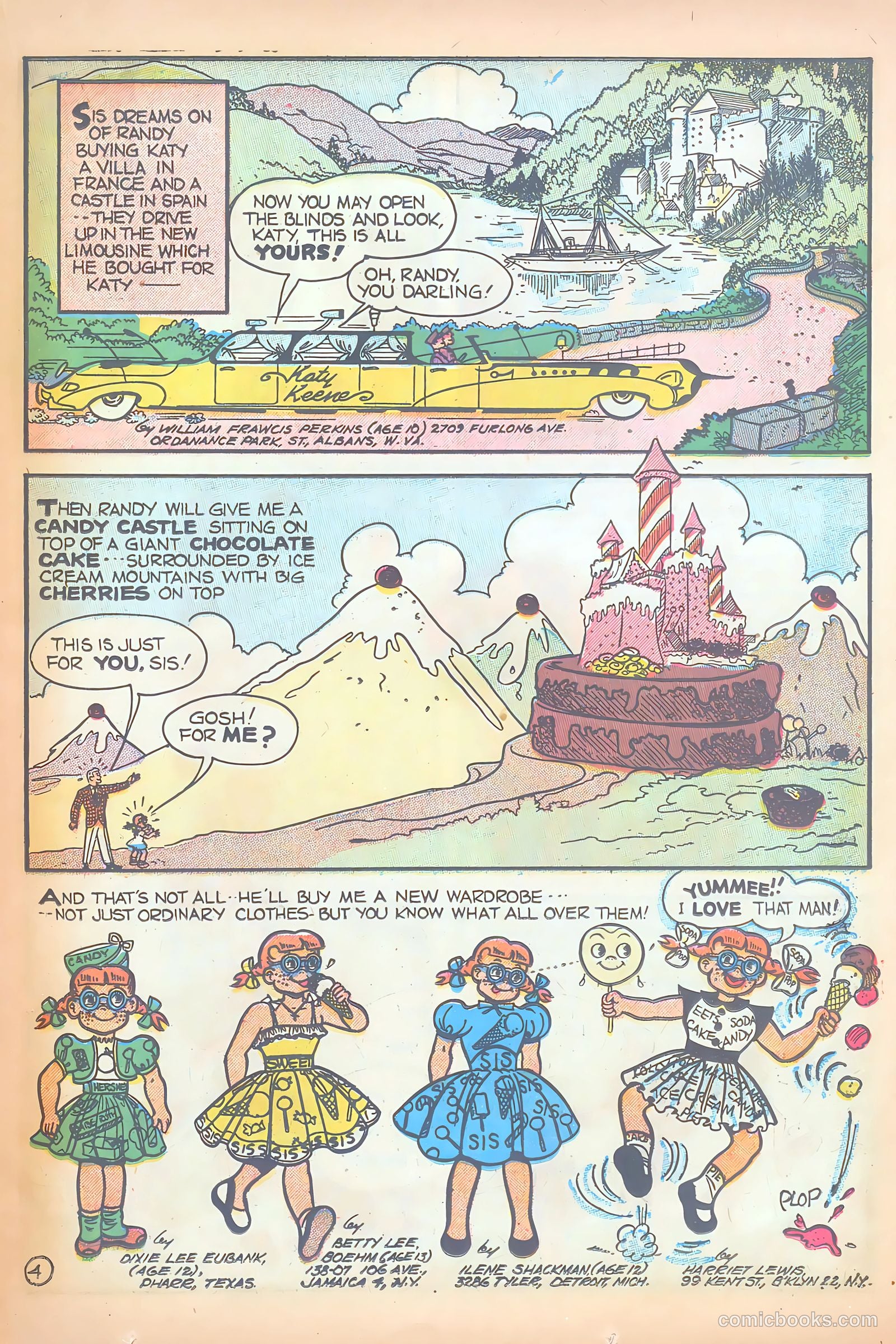 Katy Keene Comics #4 (1951) — page 21 of 36