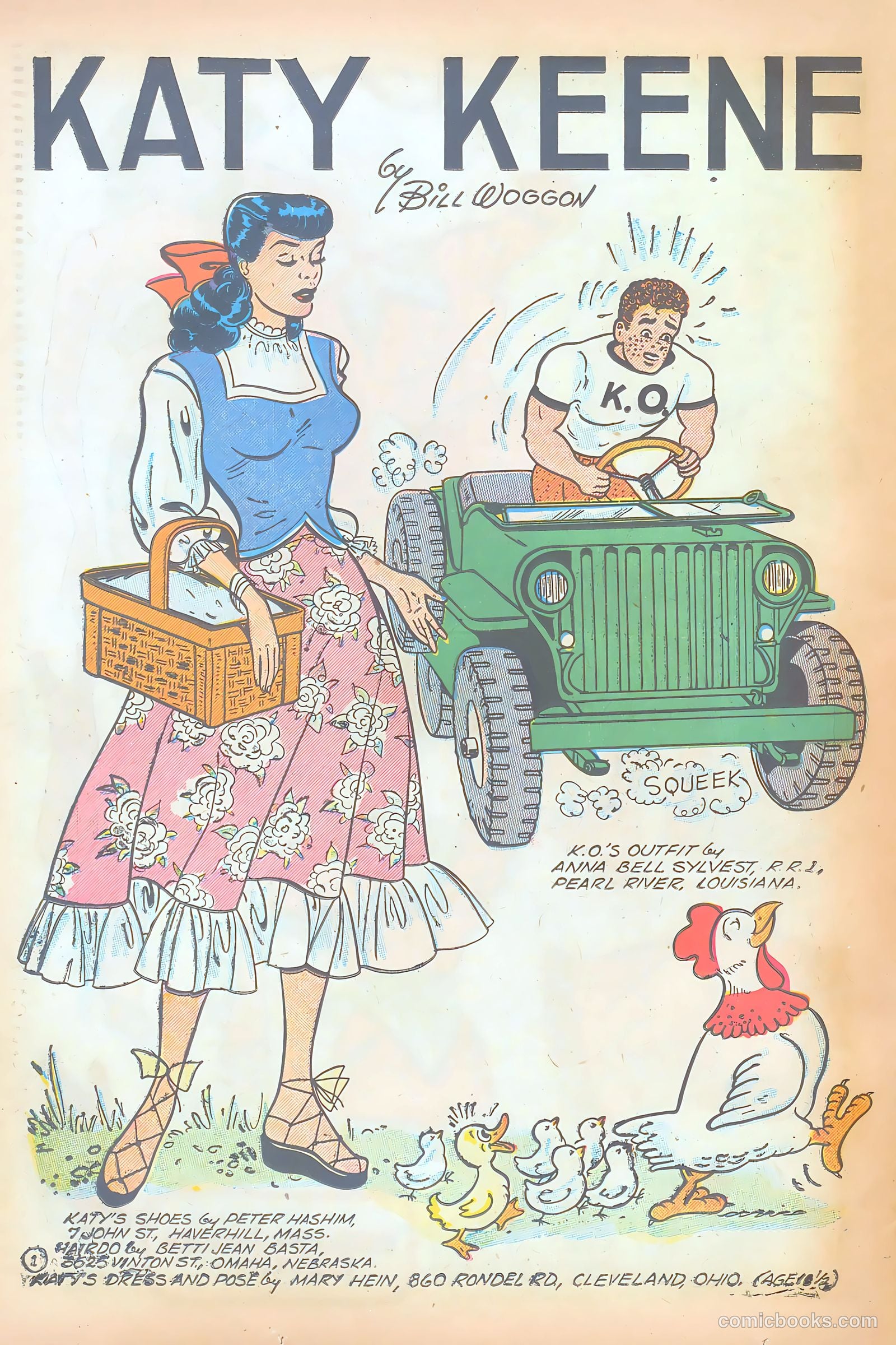 Katy Keene Comics #4 (1951) — page 26 of 36