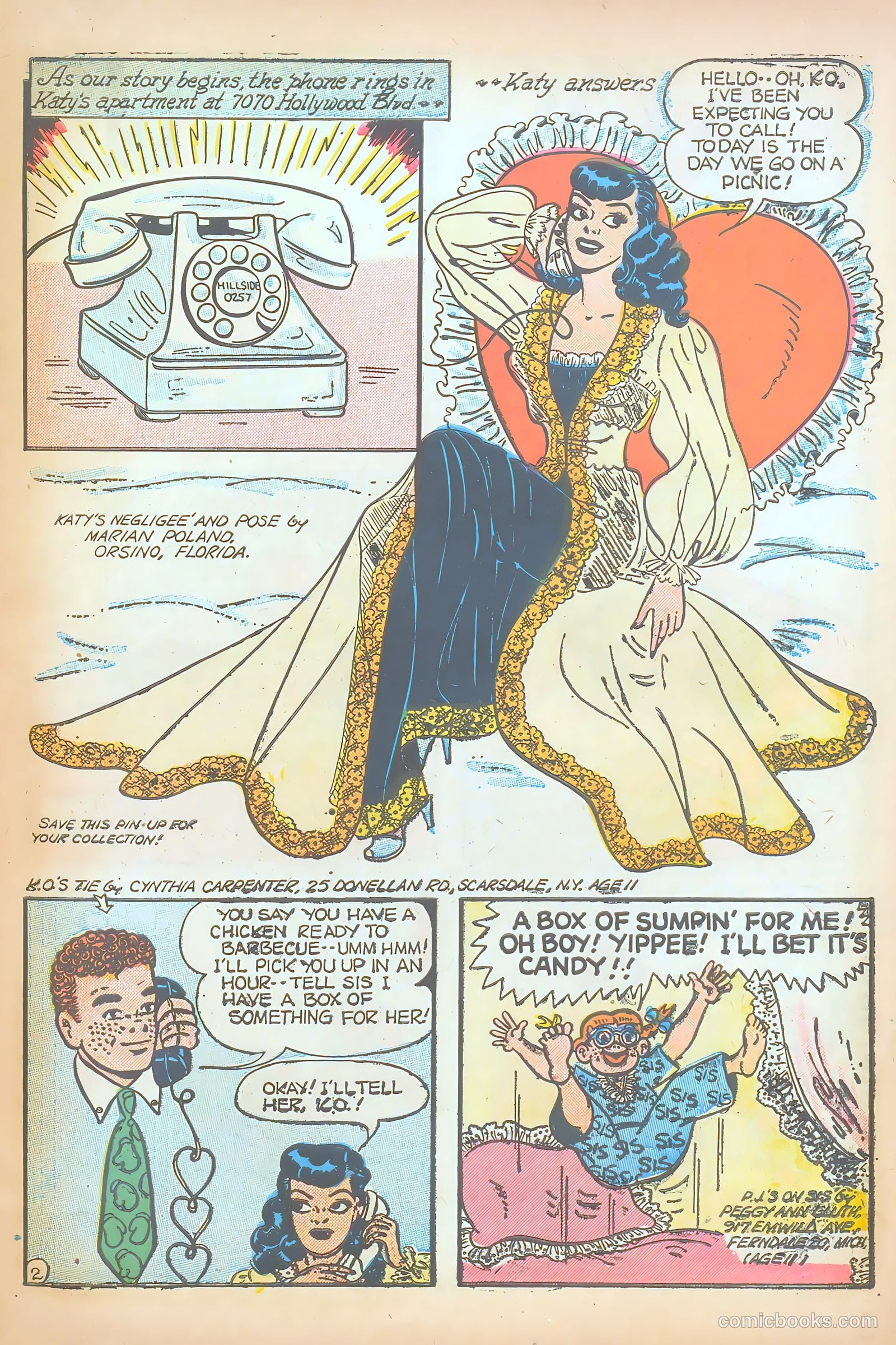 Katy Keene Comics #4 (1951) — page 27 of 36