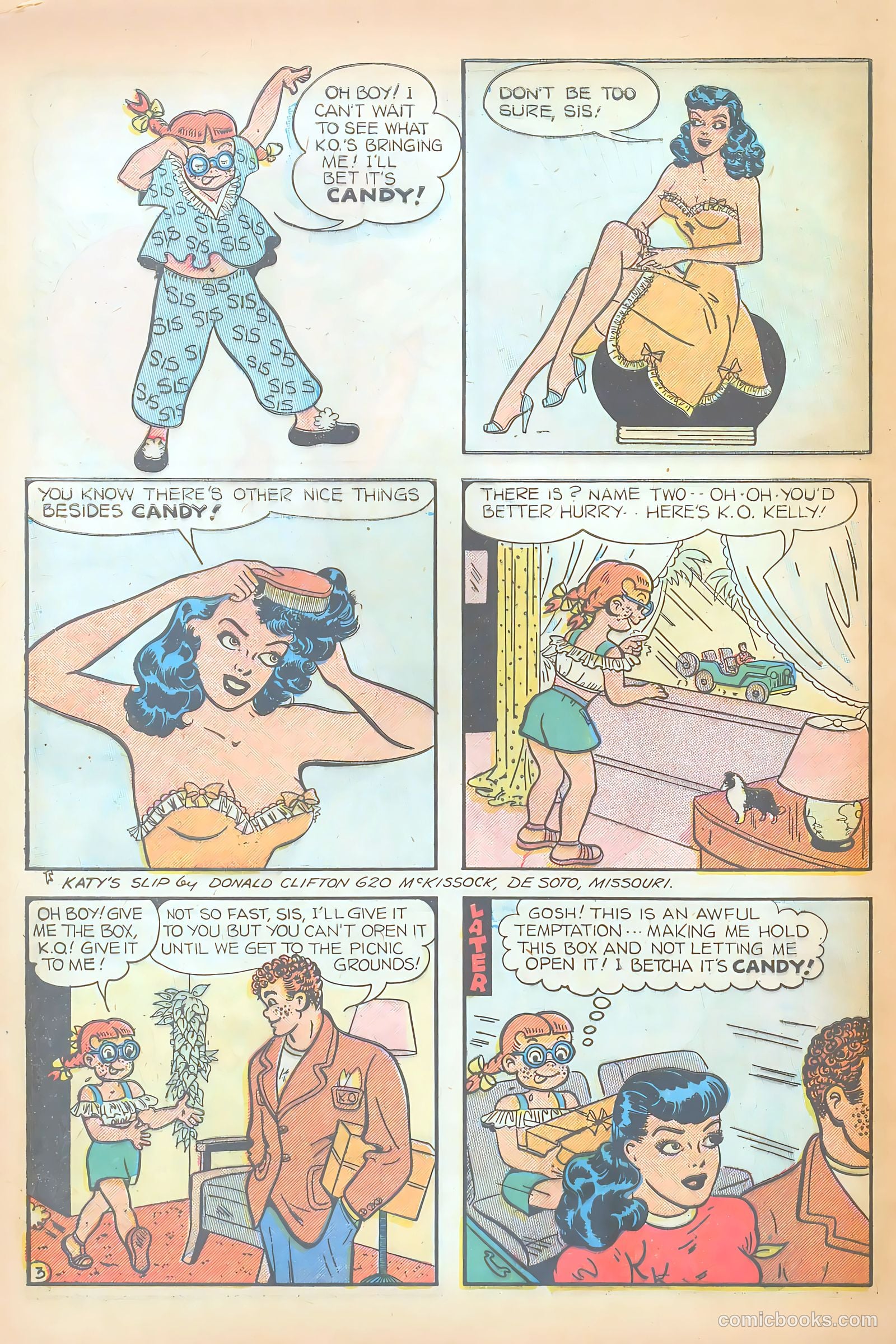 Katy Keene Comics #4 (1951) — page 28 of 36