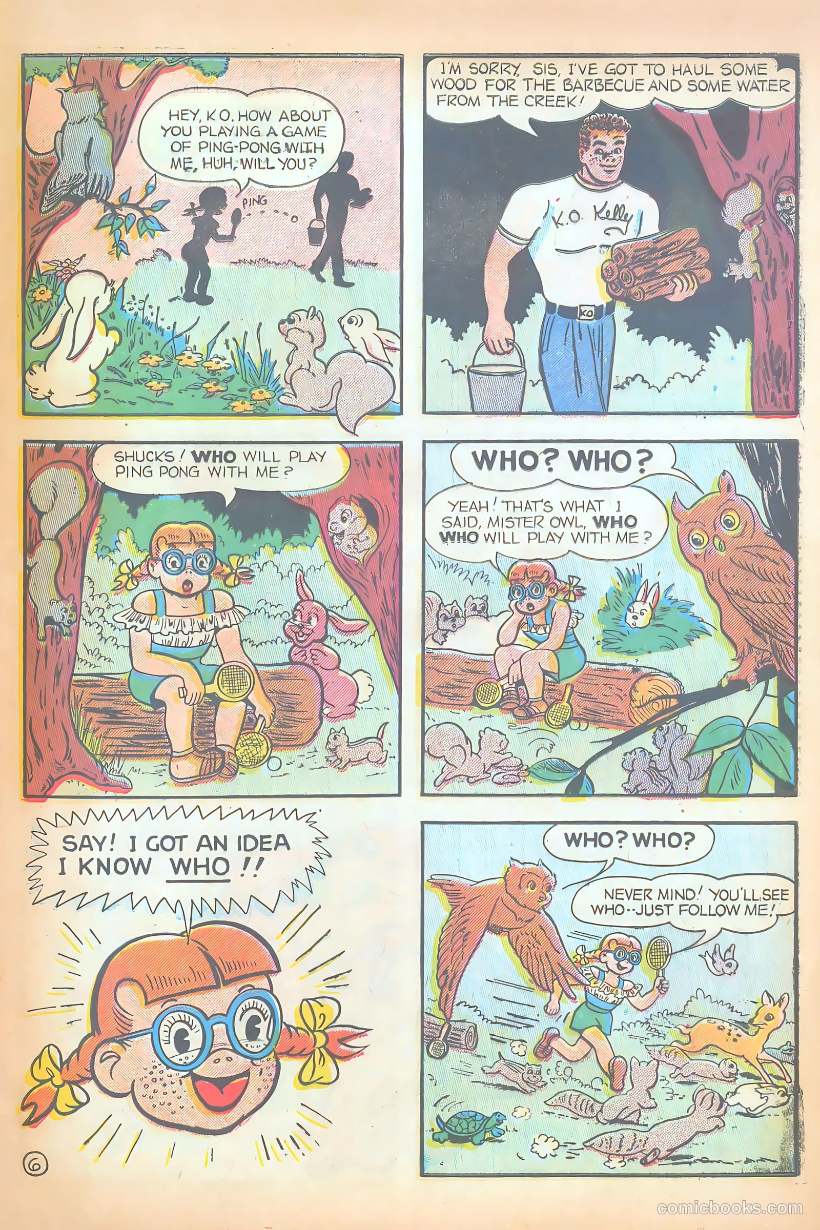 Katy Keene Comics #4 (1951) — page 31 of 36