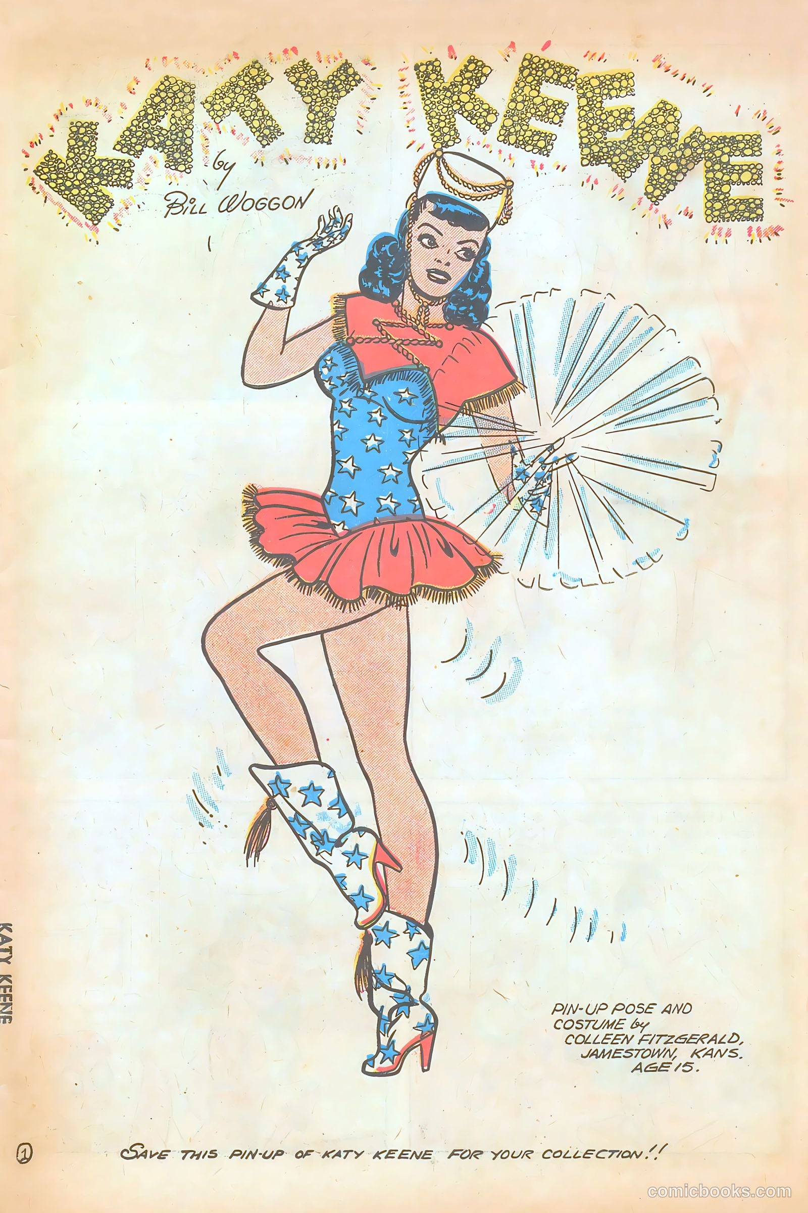 Katy Keene Comics #5 (1952) — page 3 of 36