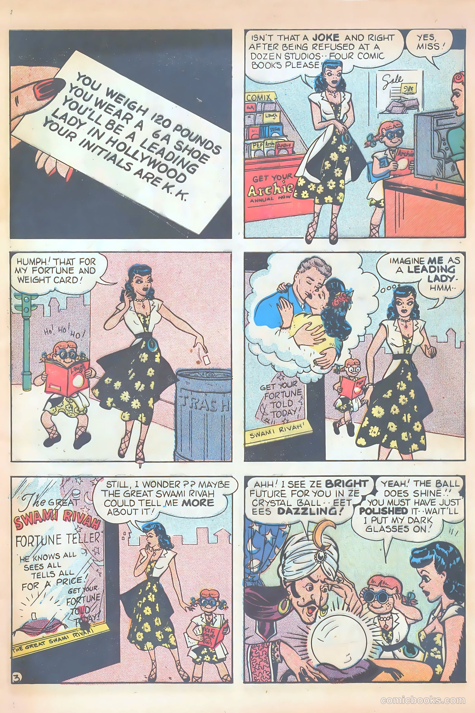 Katy Keene Comics #5 (1952) — page 5 of 36