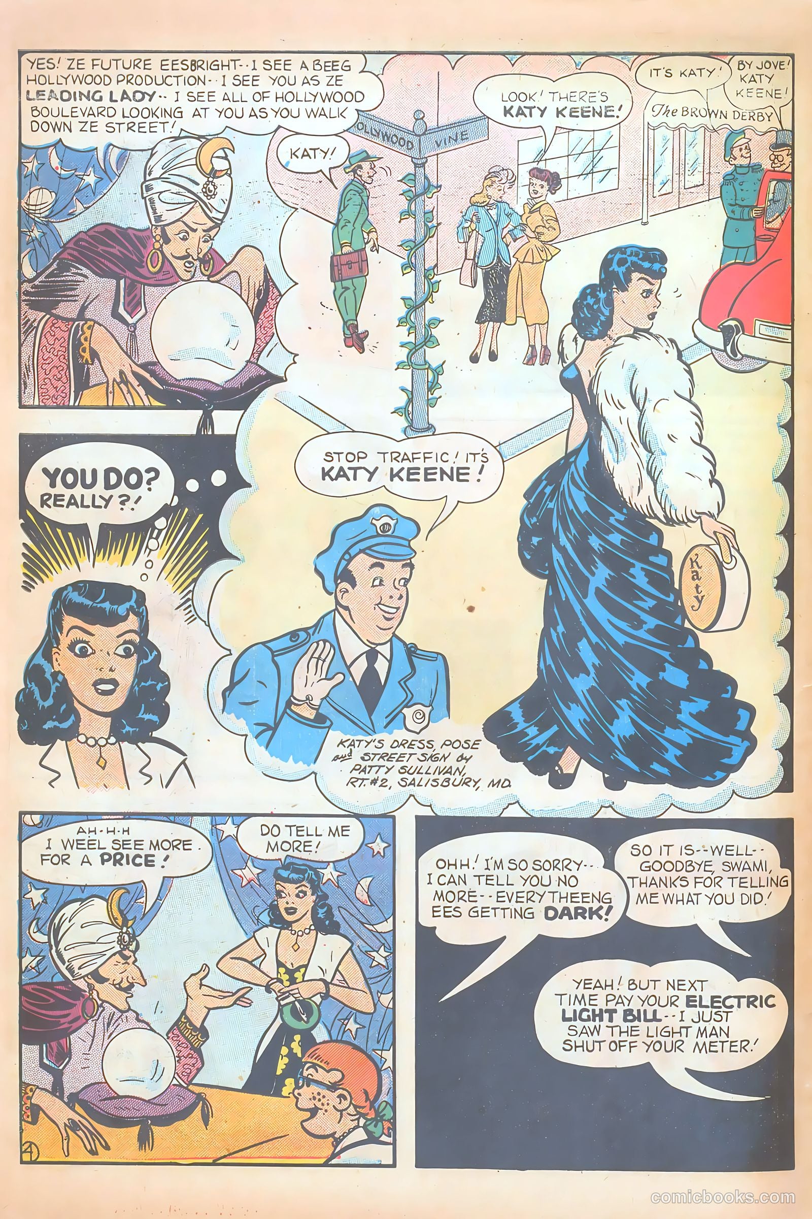 Katy Keene Comics #5 (1952) — page 6 of 36