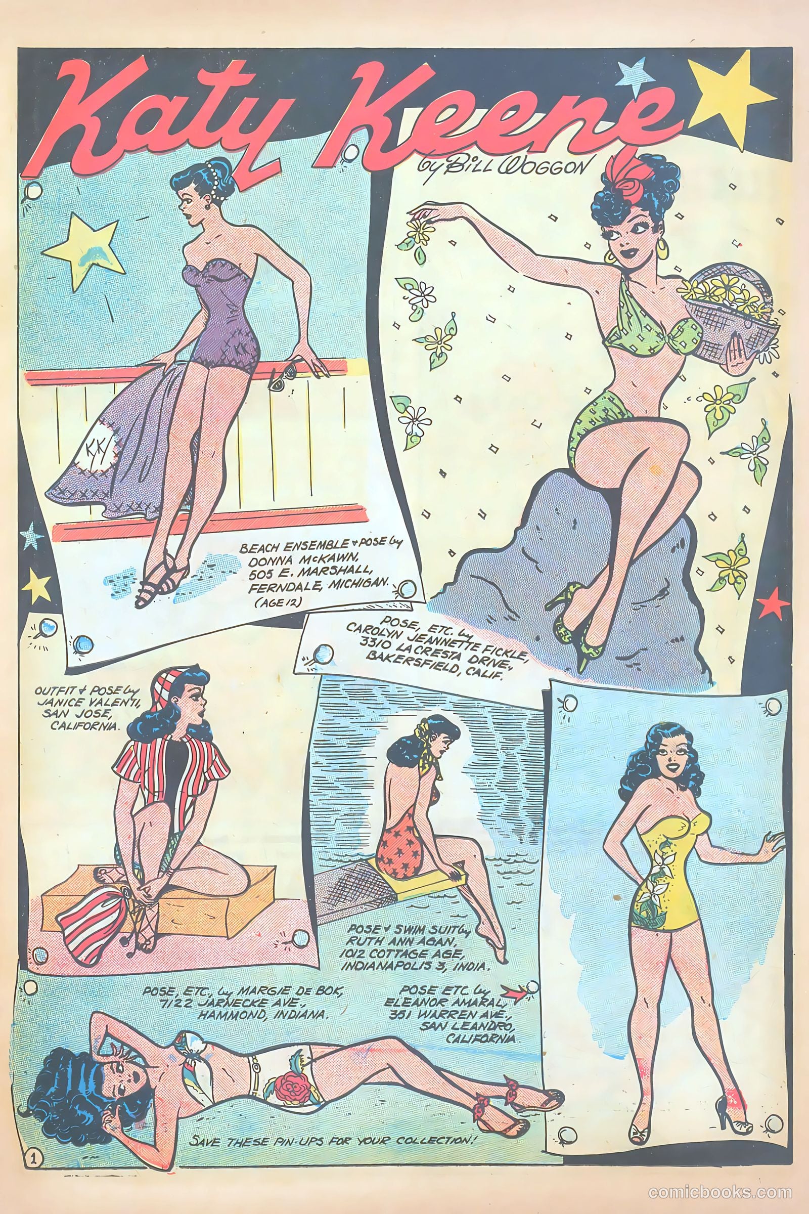 Katy Keene Comics #5 (1952) — page 11 of 36