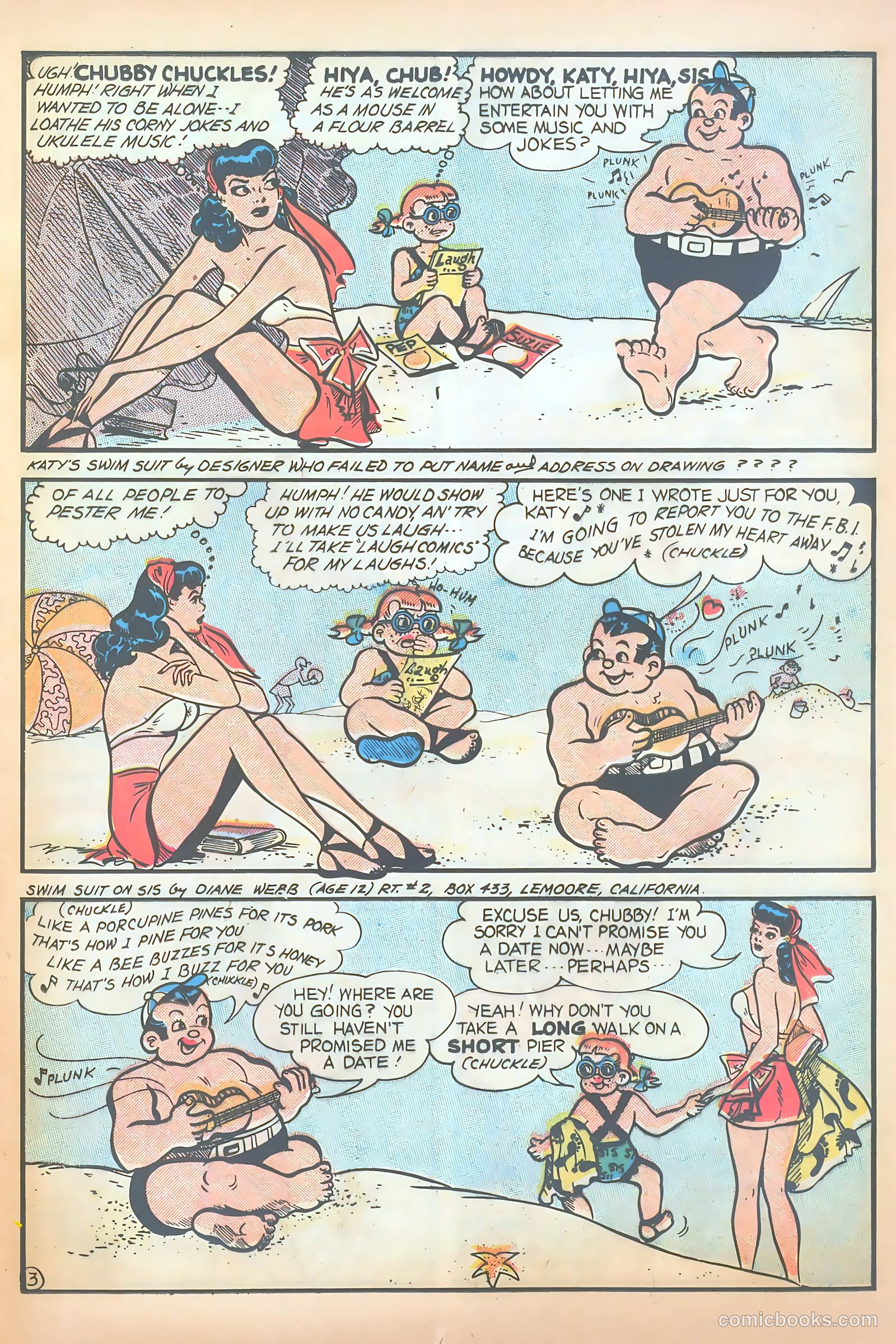 Katy Keene Comics #5 (1952) — page 13 of 36