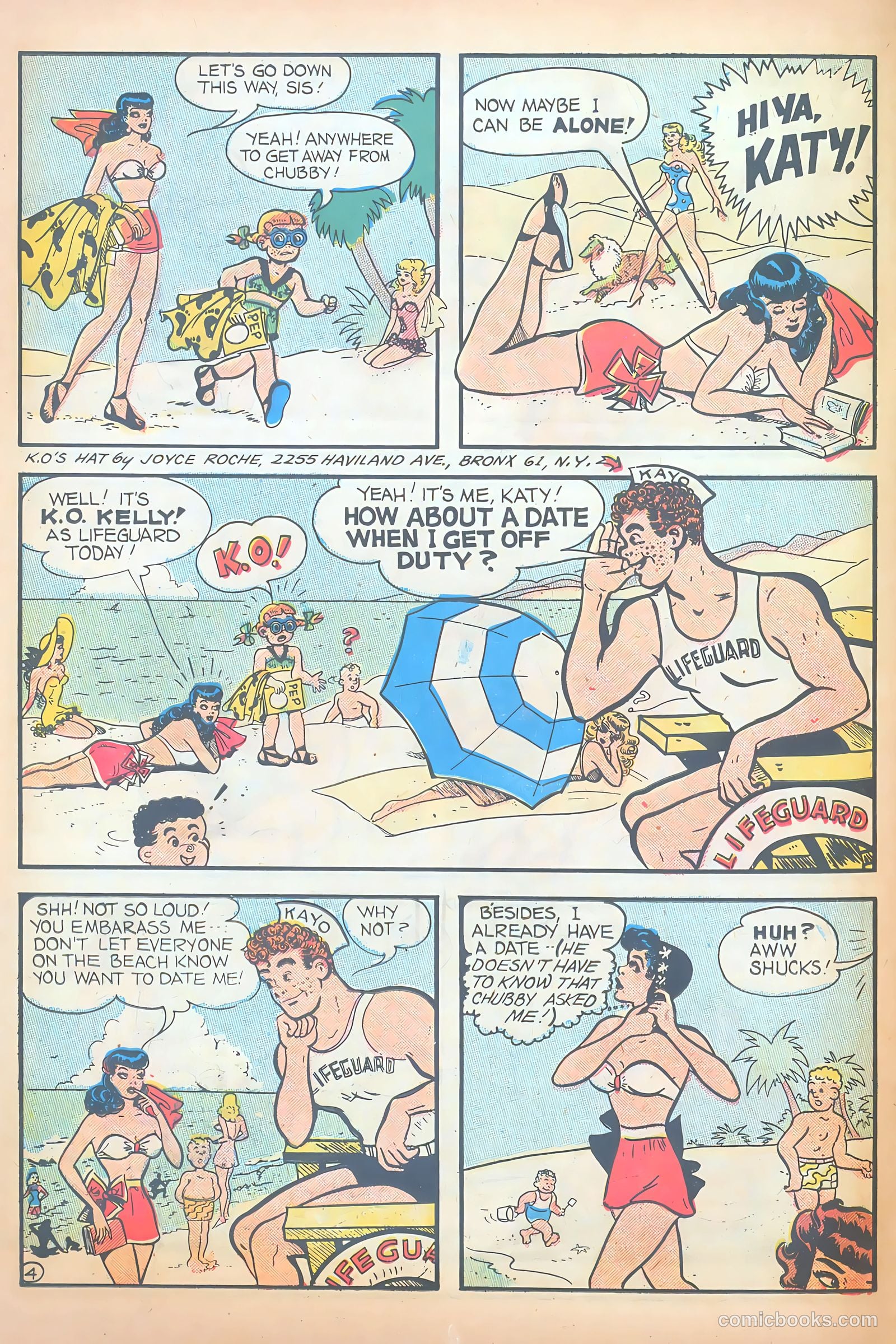 Katy Keene Comics #5 (1952) — page 14 of 36