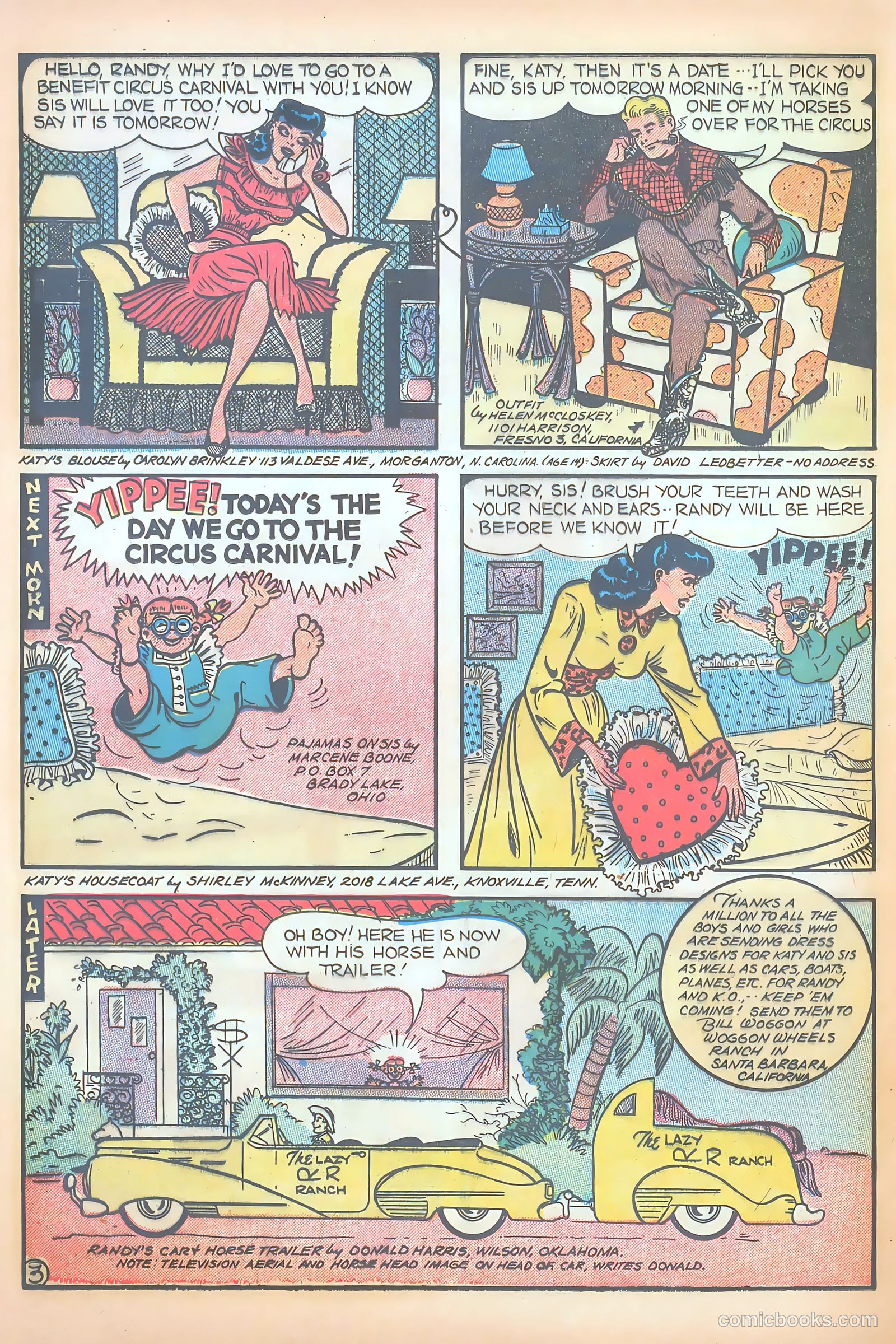 Katy Keene Comics #5 (1952) — page 20 of 36