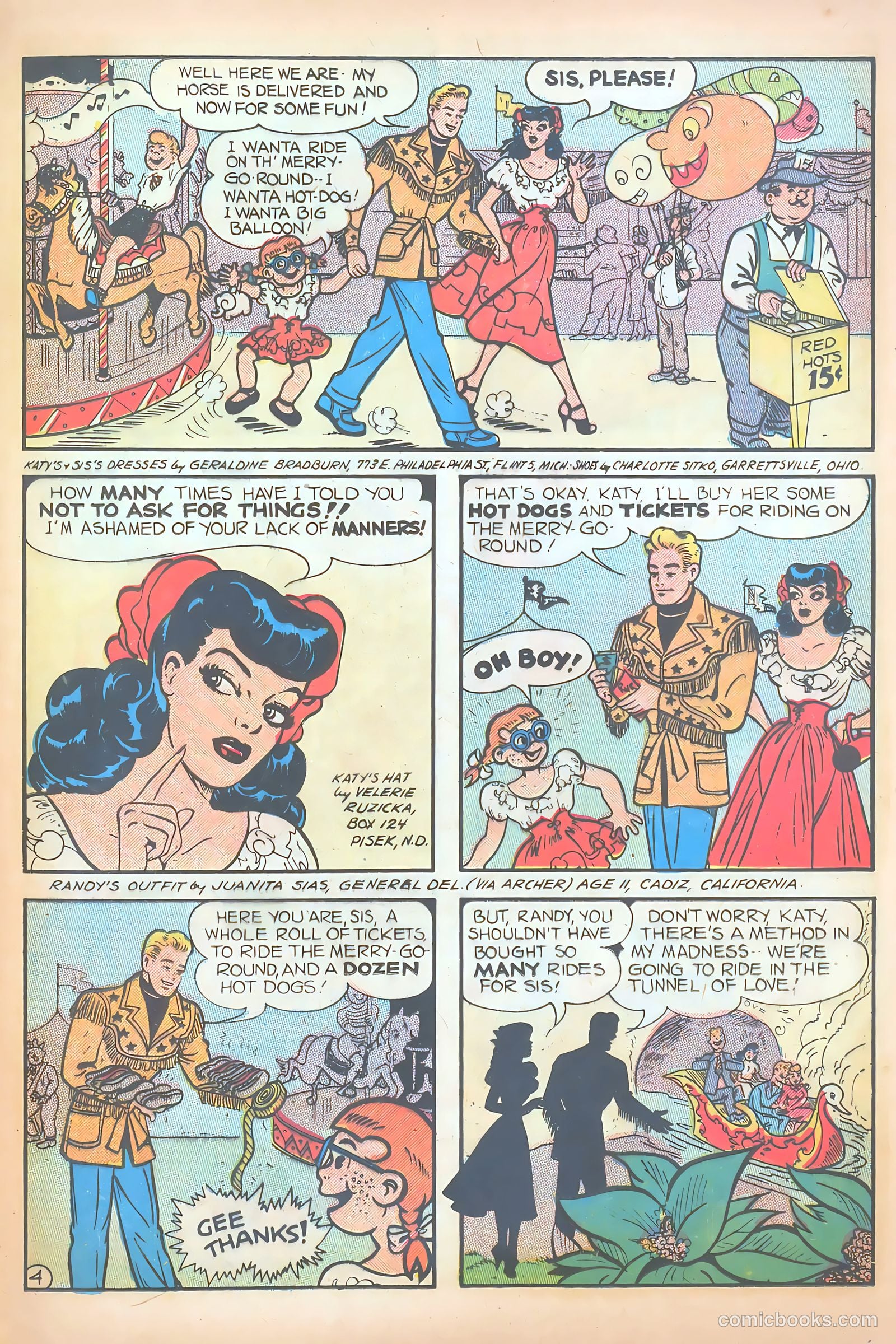 Katy Keene Comics #5 (1952) — page 21 of 36