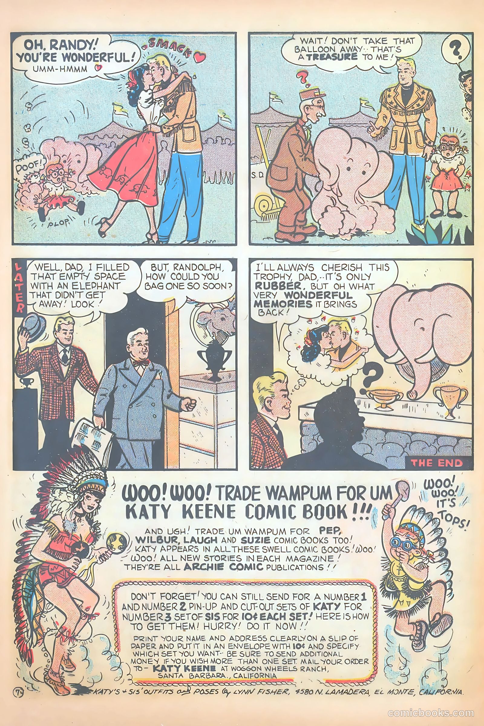Katy Keene Comics #5 (1952) — page 24 of 36