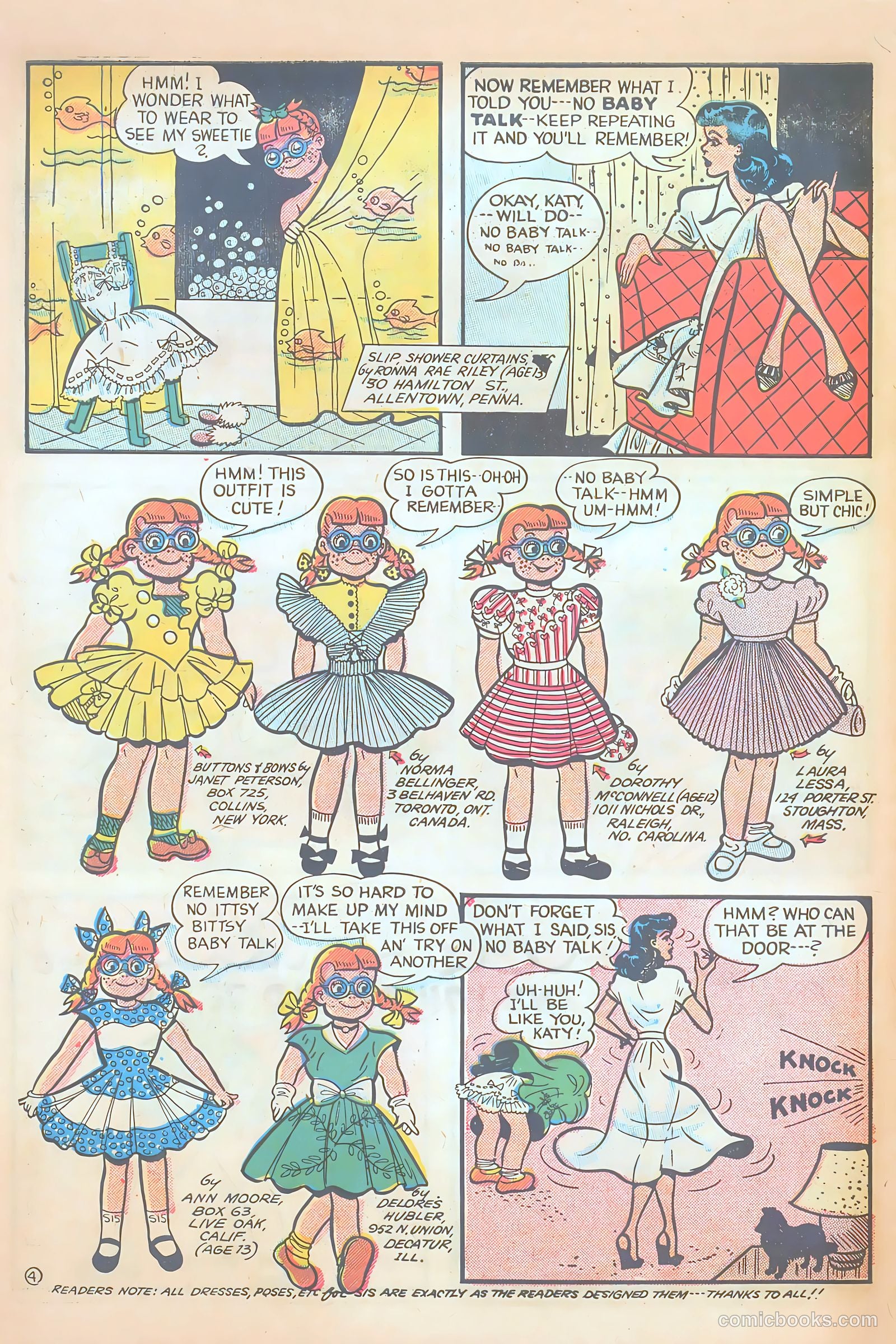 Katy Keene Comics #5 (1952) — page 30 of 36