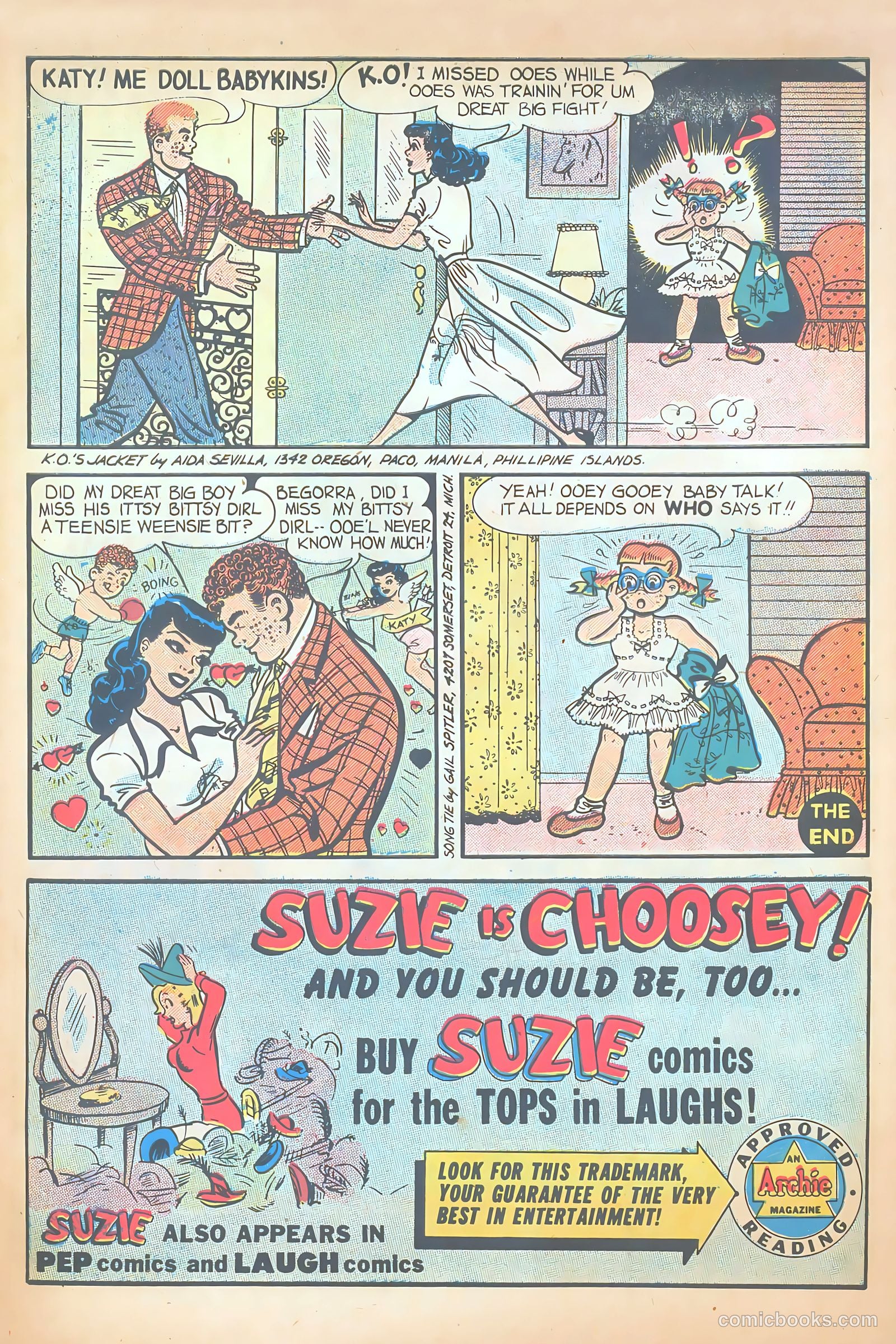 Katy Keene Comics #5 (1952) — page 31 of 36