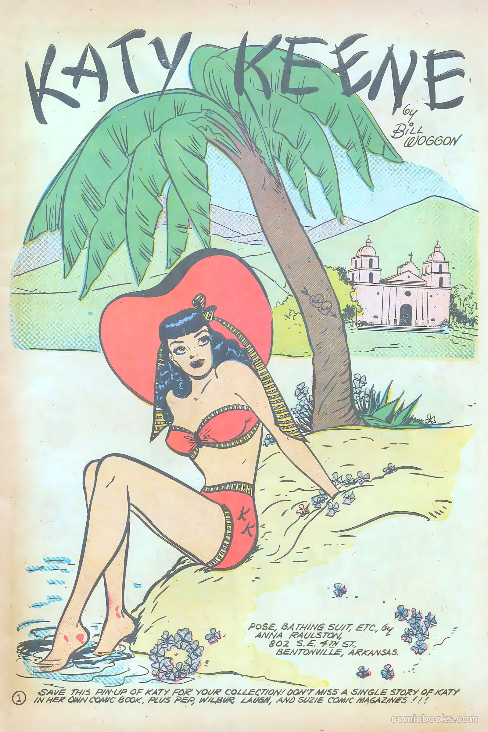 Katy Keene Comics #6 (1952) — page 3 of 36