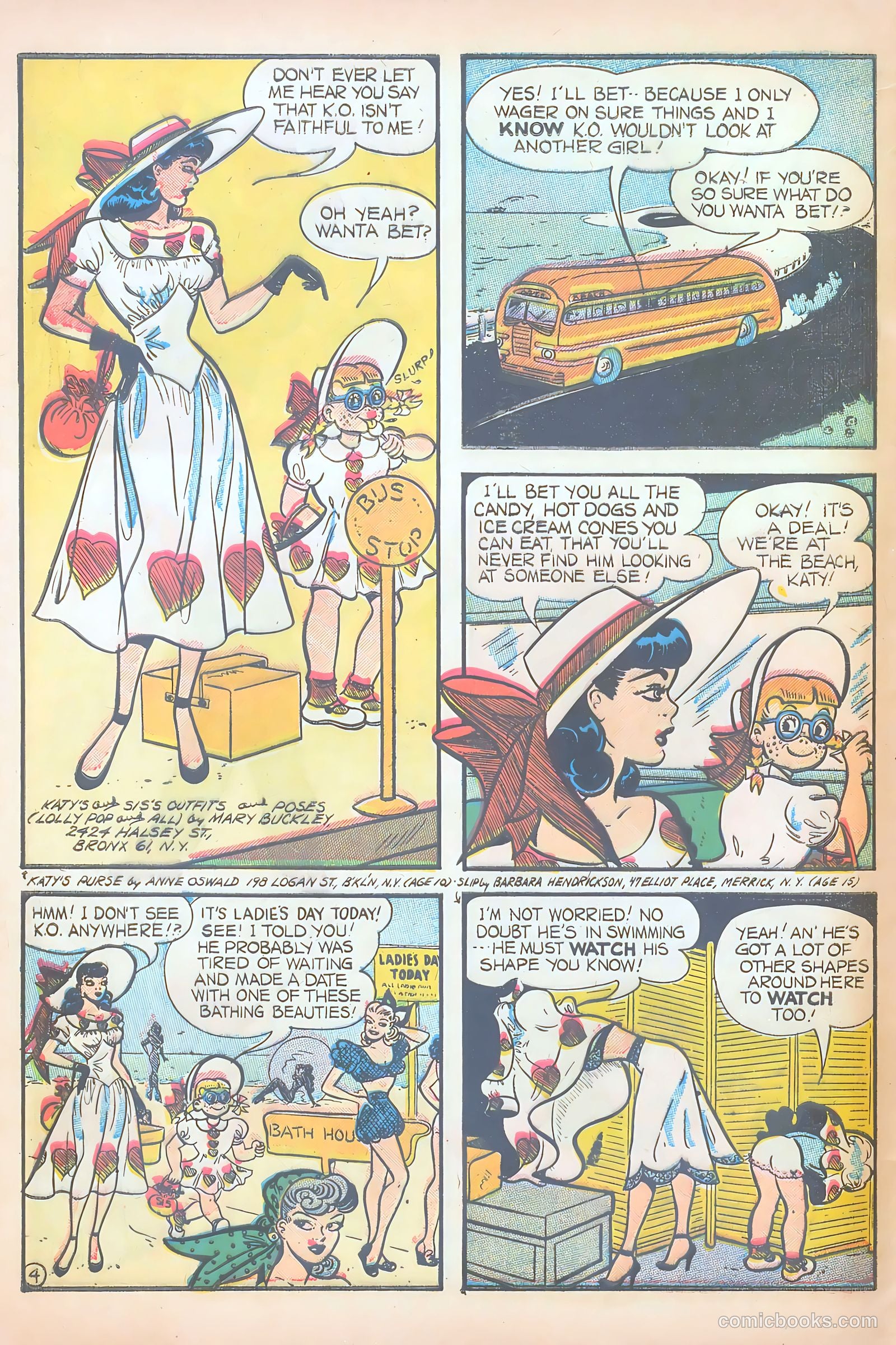 Katy Keene Comics #6 (1952) — page 6 of 36