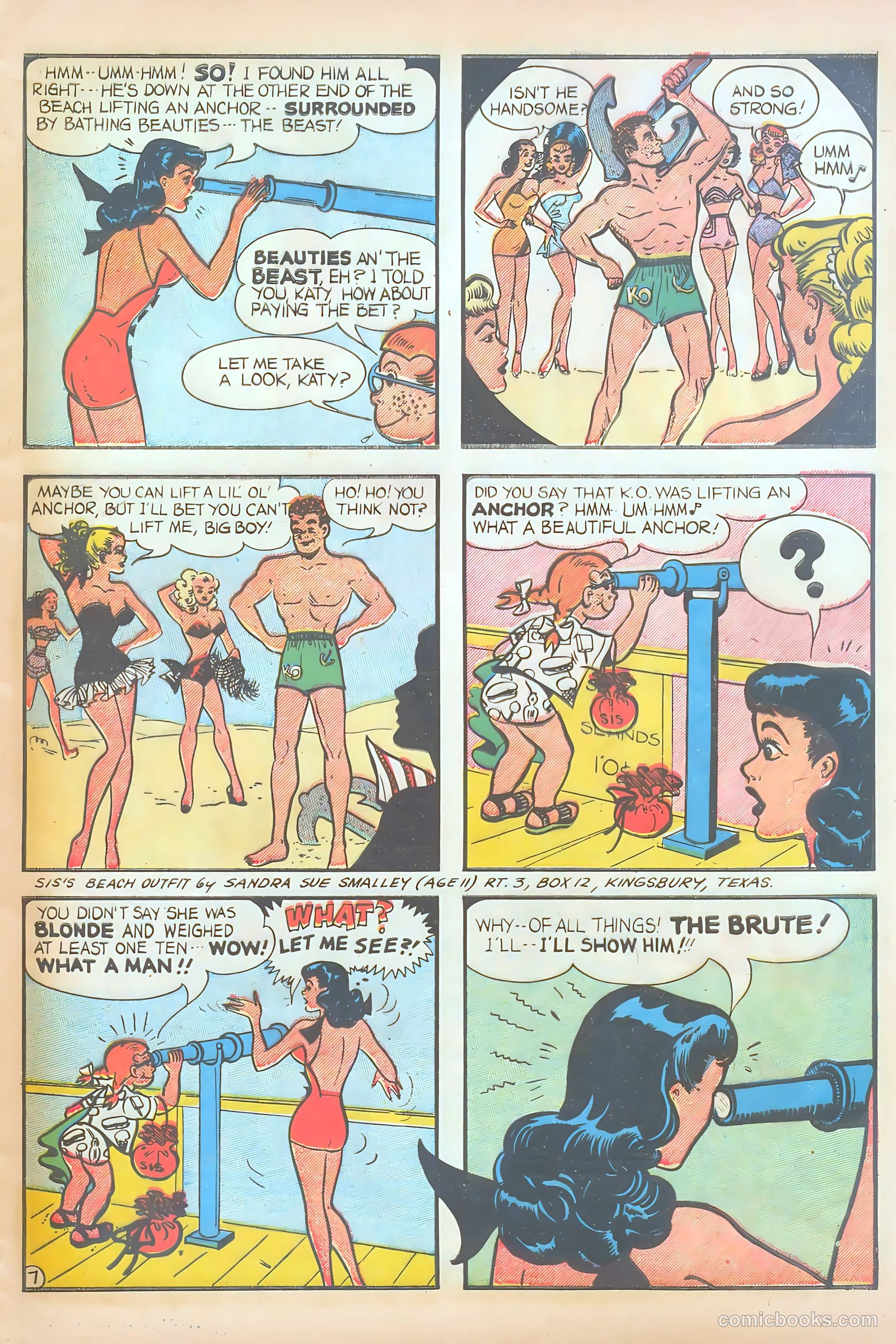 Katy Keene Comics #6 (1952) — page 9 of 36