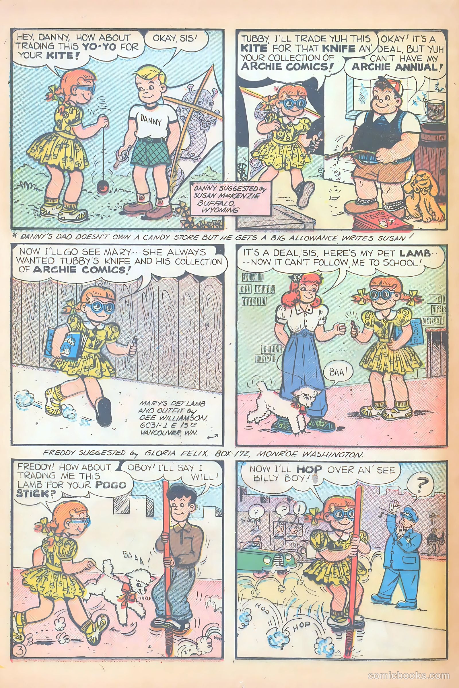 Katy Keene Comics #6 (1952) — page 14 of 36