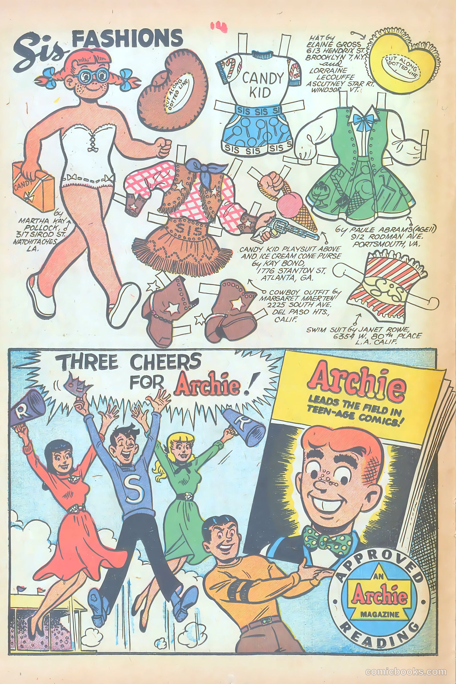 Katy Keene Comics #6 (1952) — page 16 of 36