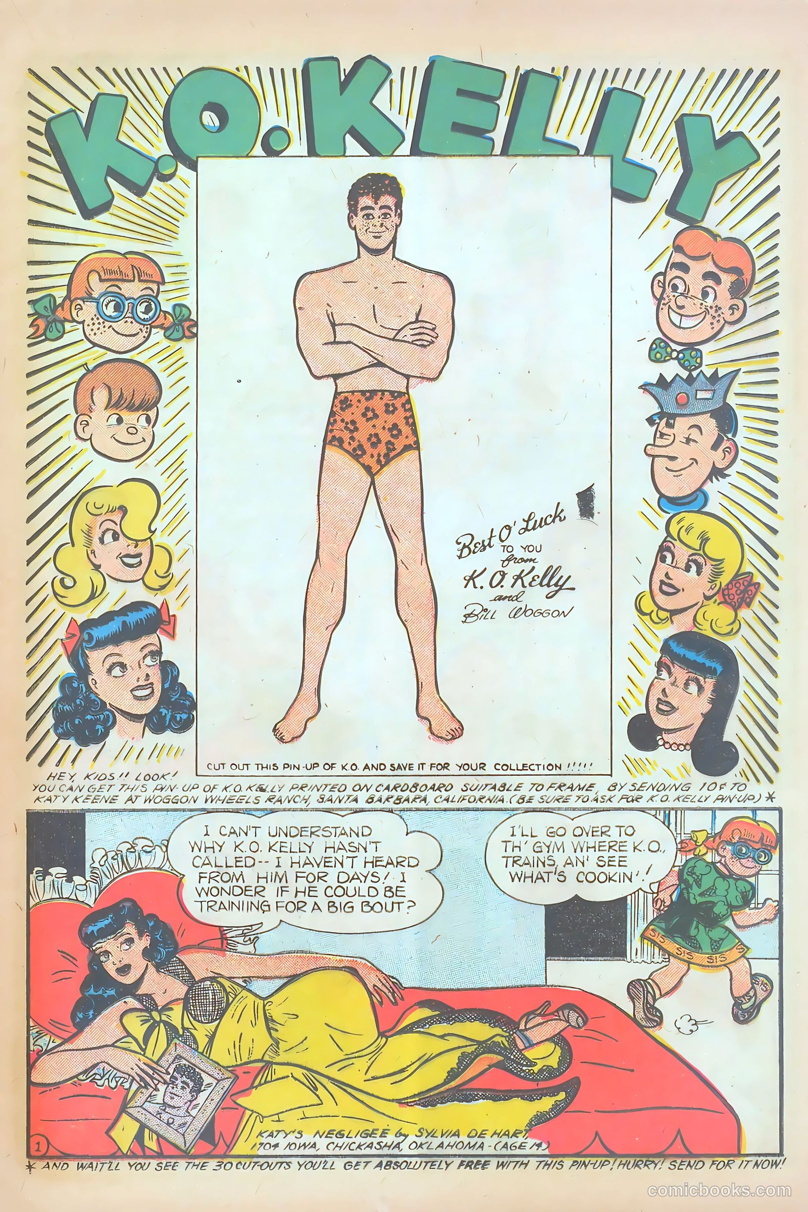 Katy Keene Comics #6 (1952) — page 17 of 36