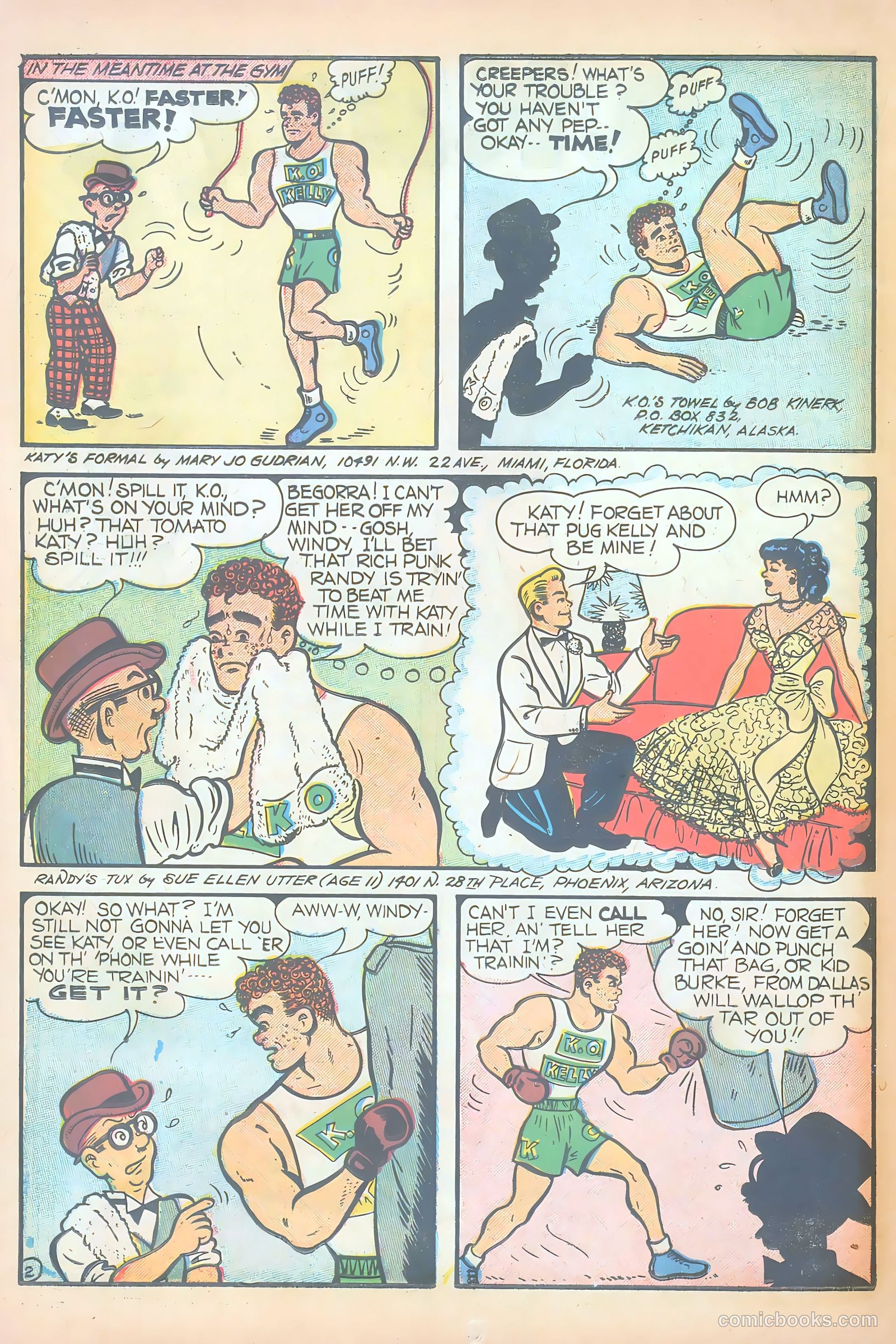 Katy Keene Comics #6 (1952) — page 18 of 36