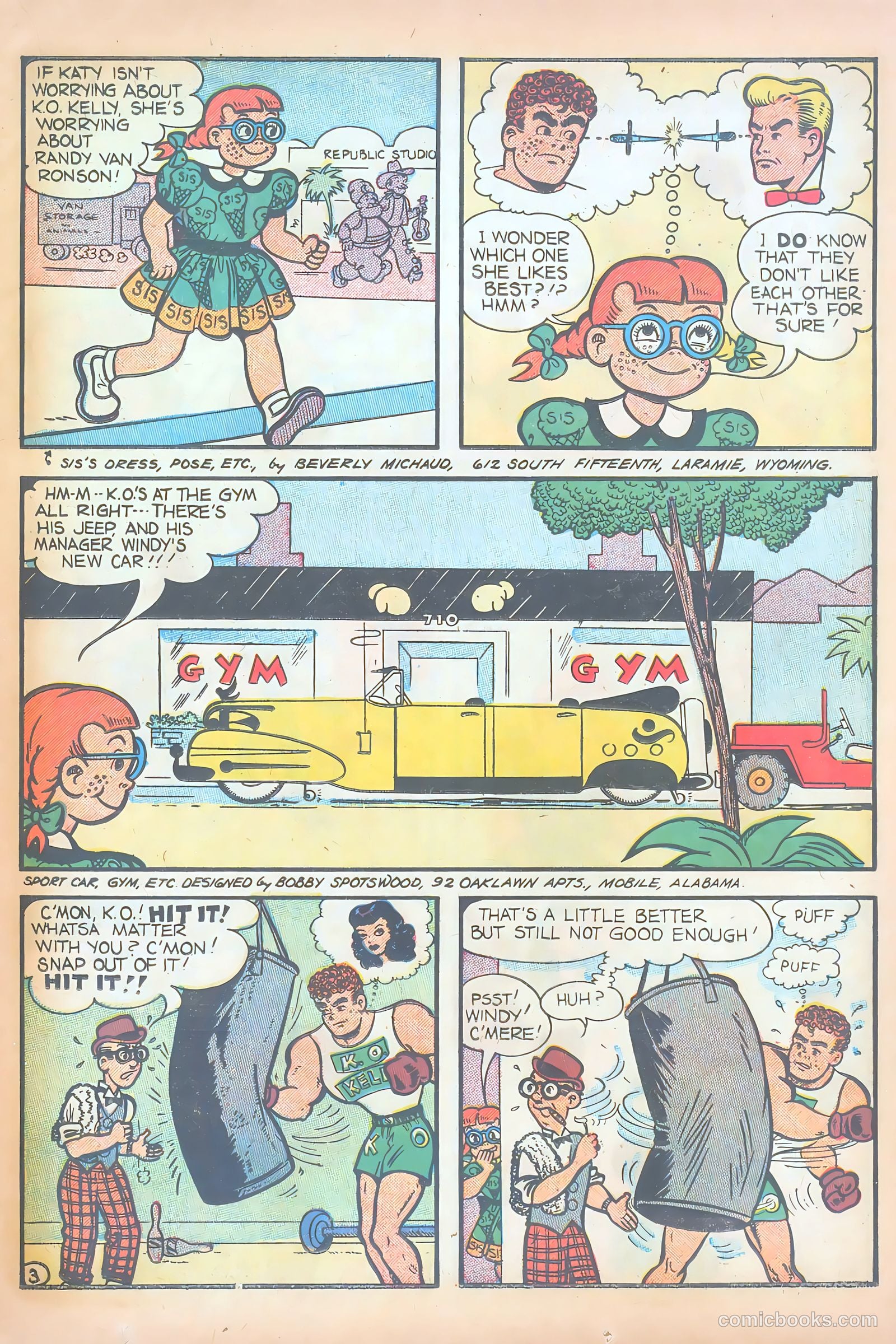 Katy Keene Comics #6 (1952) — page 19 of 36