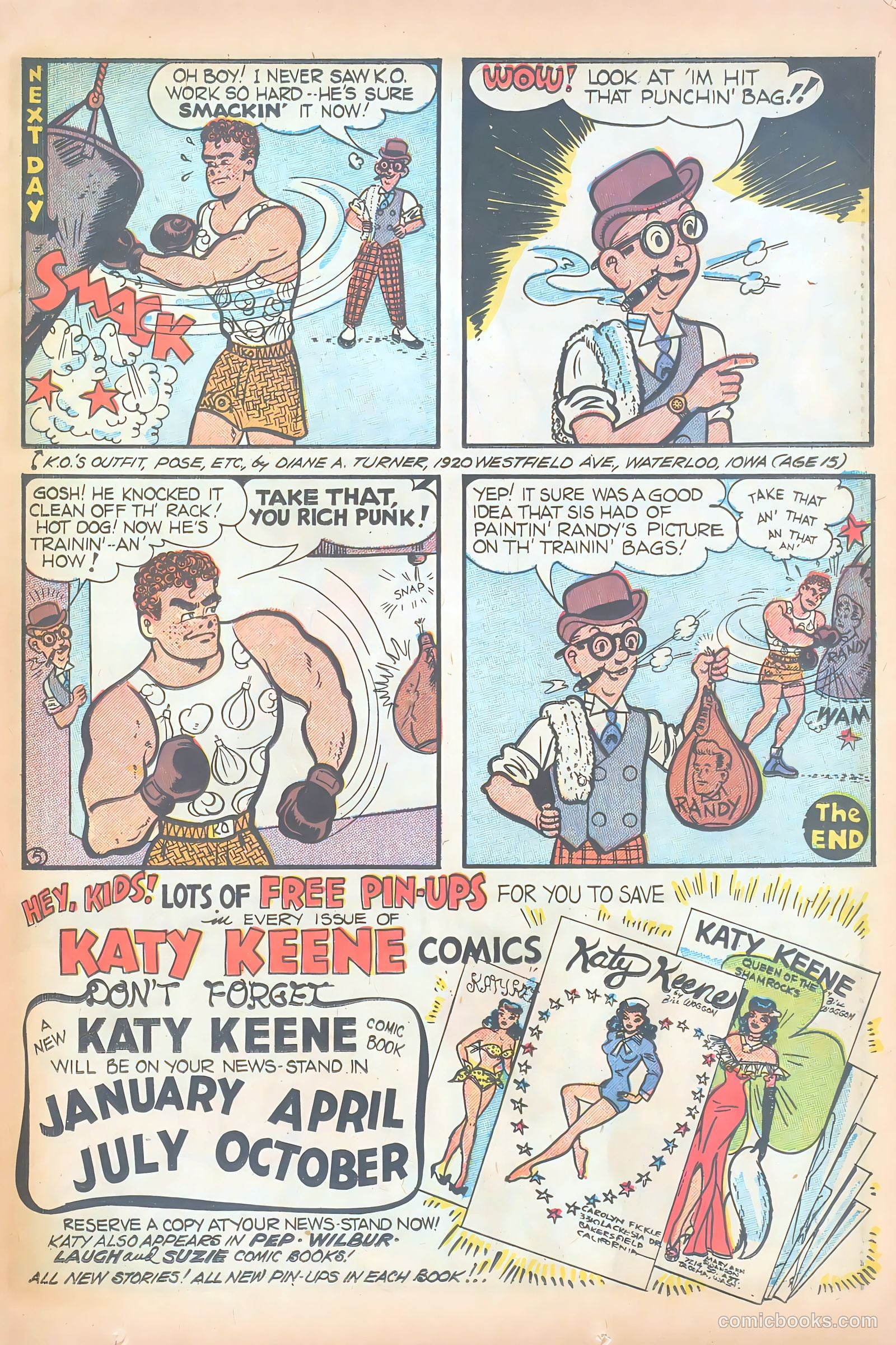 Katy Keene Comics #6 (1952) — page 21 of 36