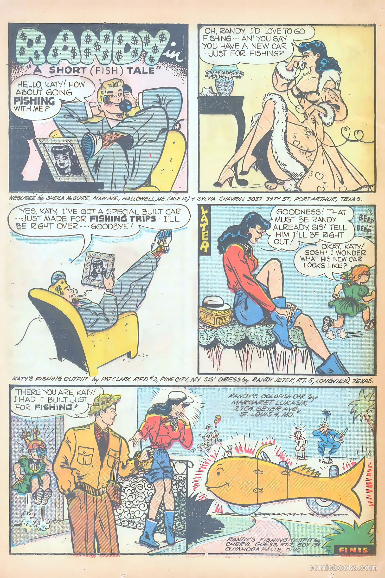 Katy Keene Comics #6 (1952) — page 22 of 36