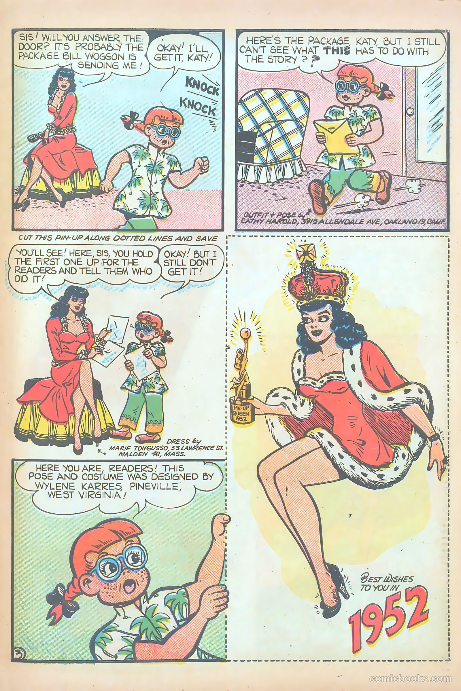 Katy Keene Comics #6 (1952) — page 27 of 36